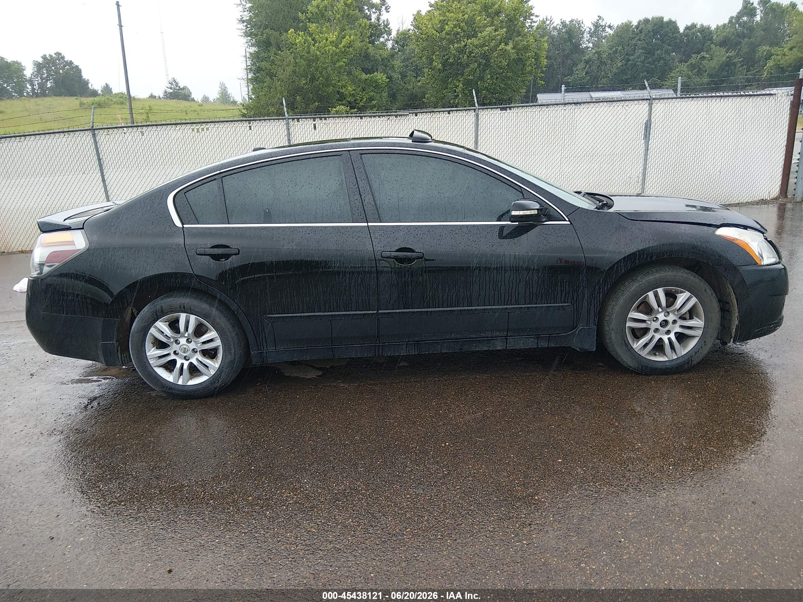 2012 Nissan Altima 2.5 S Black vin: 1N4AL2AP7CN515187
