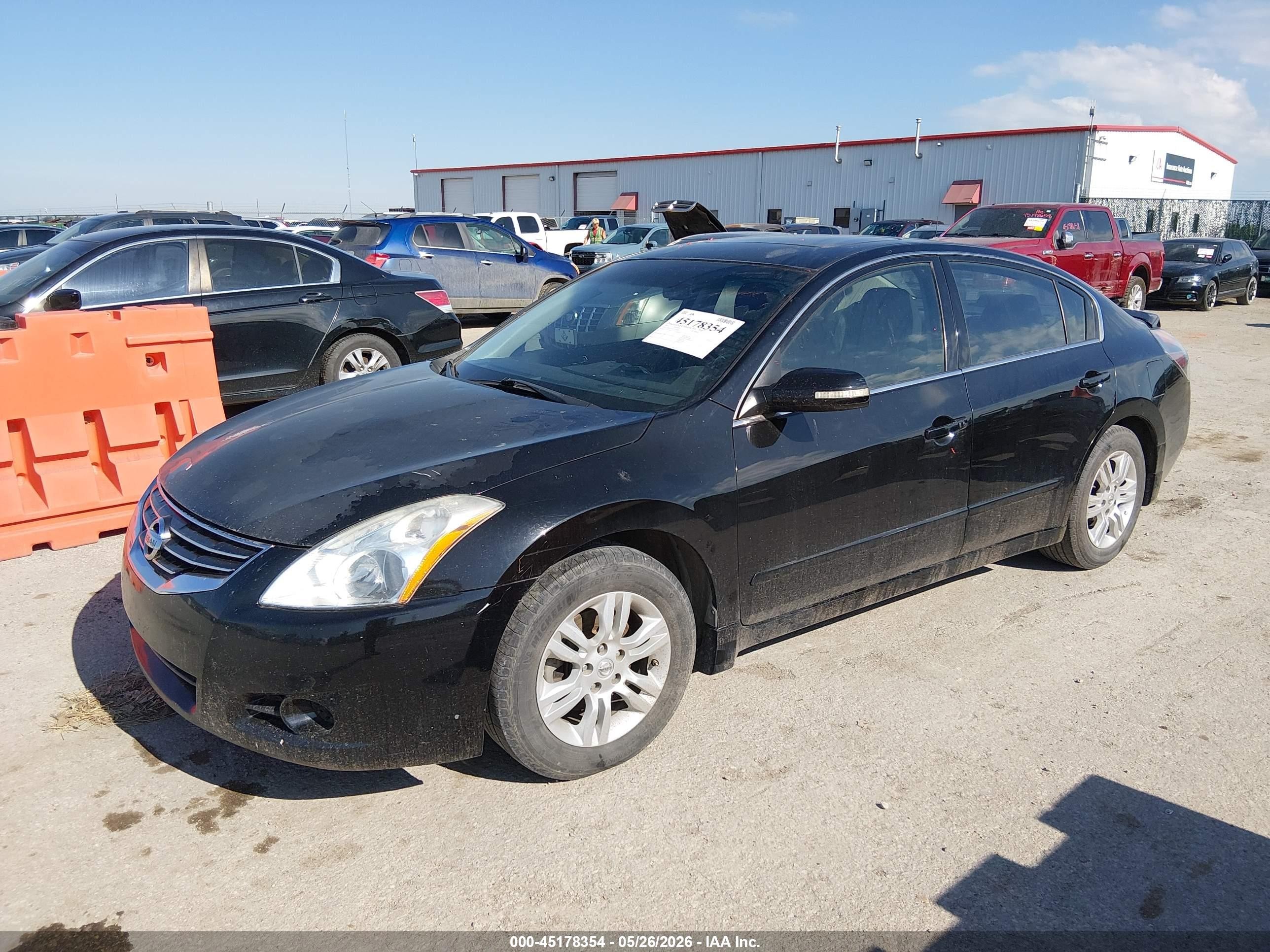 2012 Nissan Altima 2.5 S Black vin: 1N4AL2AP7CN519949