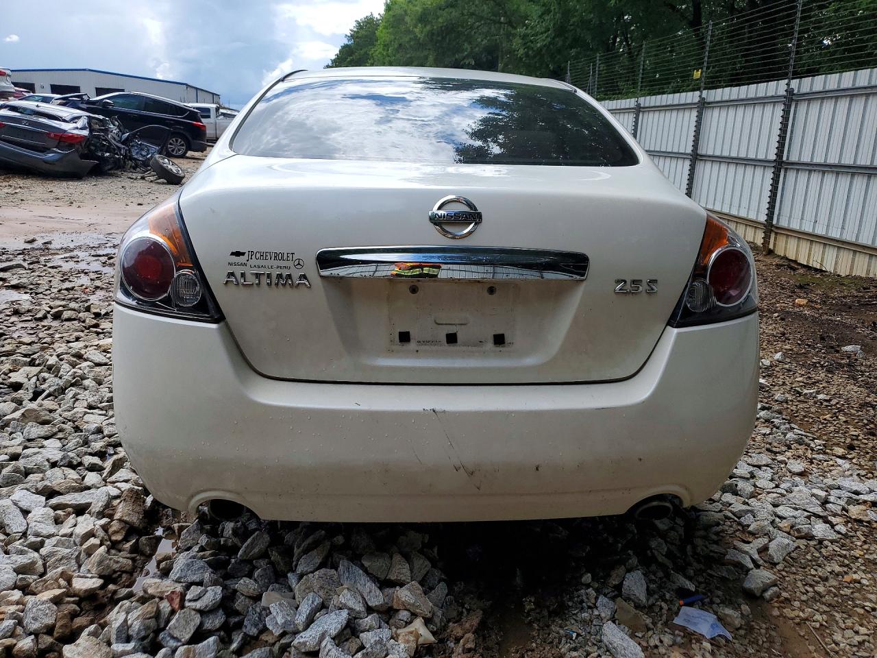 2012 Nissan Altima 2.5 White vin: 1N4AL2AP7CN525248