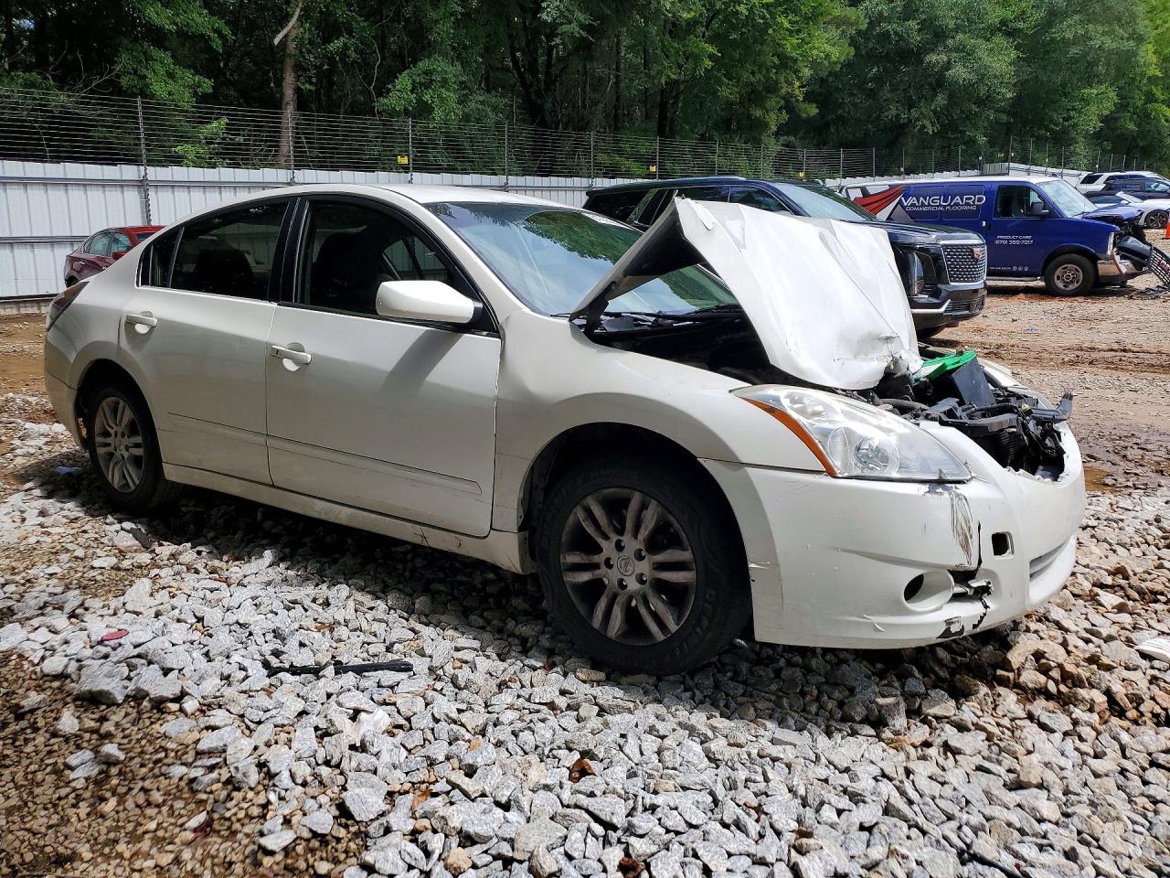 2012 Nissan Altima 2.5 White vin: 1N4AL2AP7CN525248