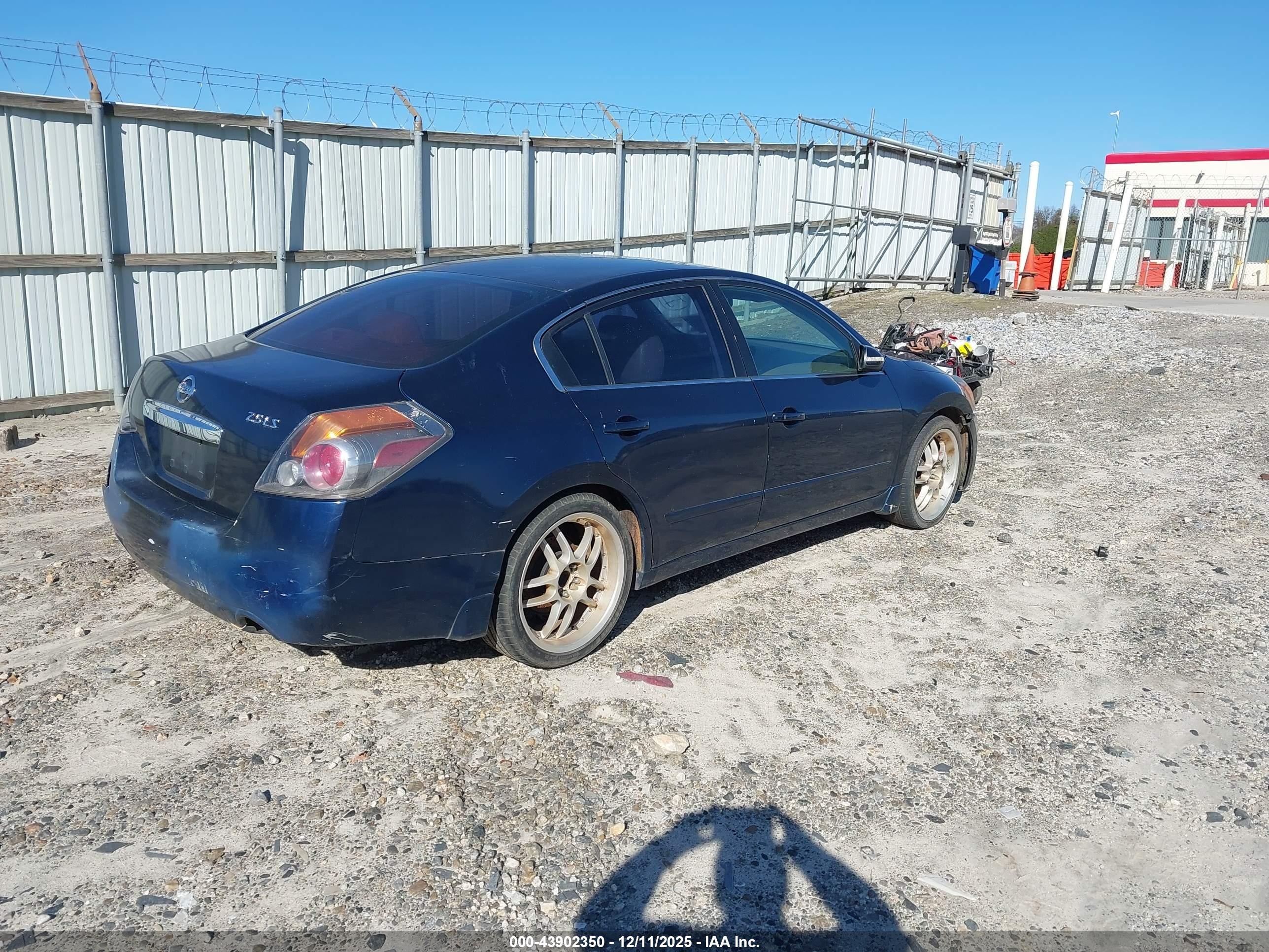 2012 Nissan Altima 2.5 S Blue vin: 1N4AL2AP7CN531423