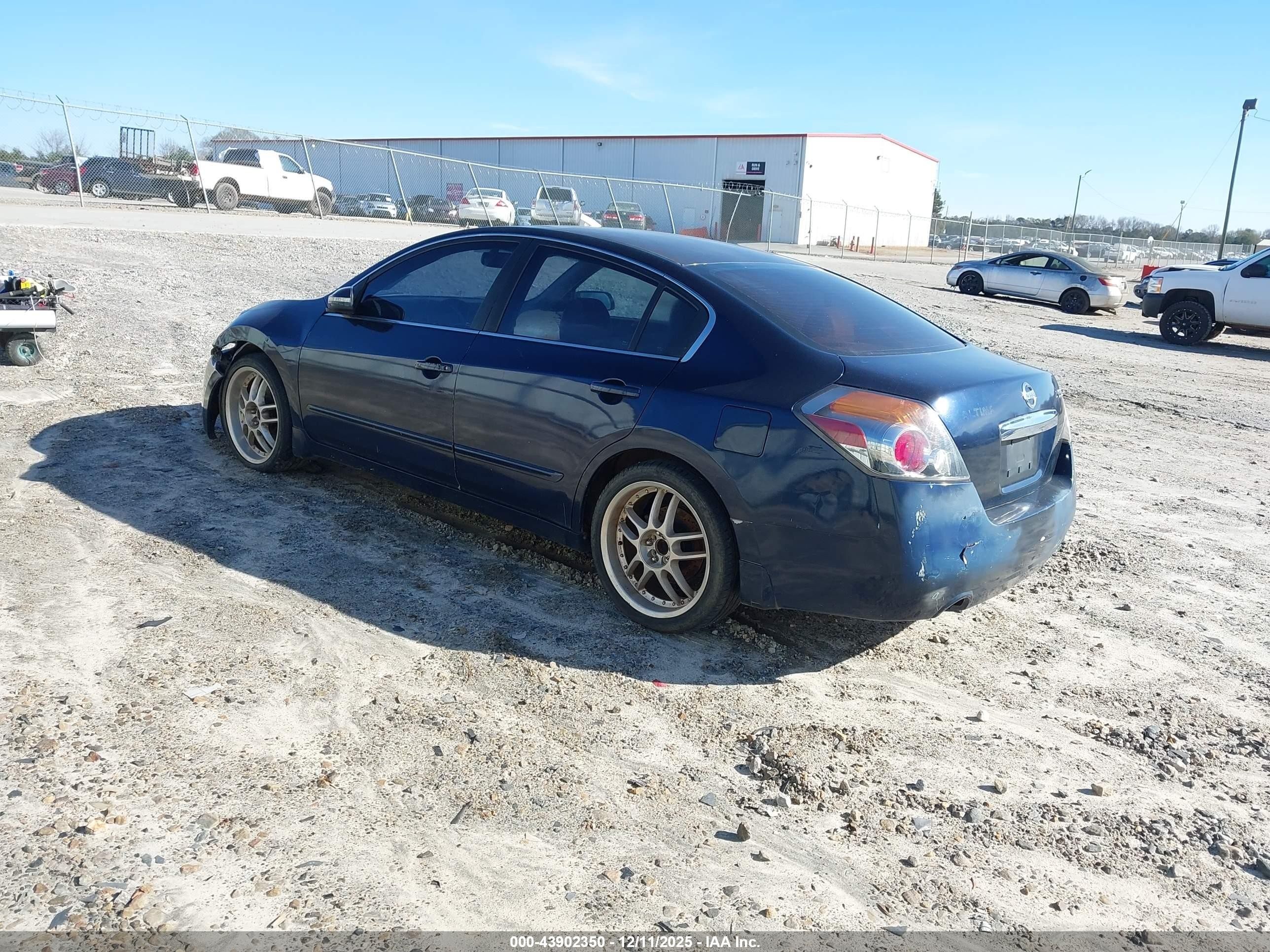 2012 Nissan Altima 2.5 S Blue vin: 1N4AL2AP7CN531423