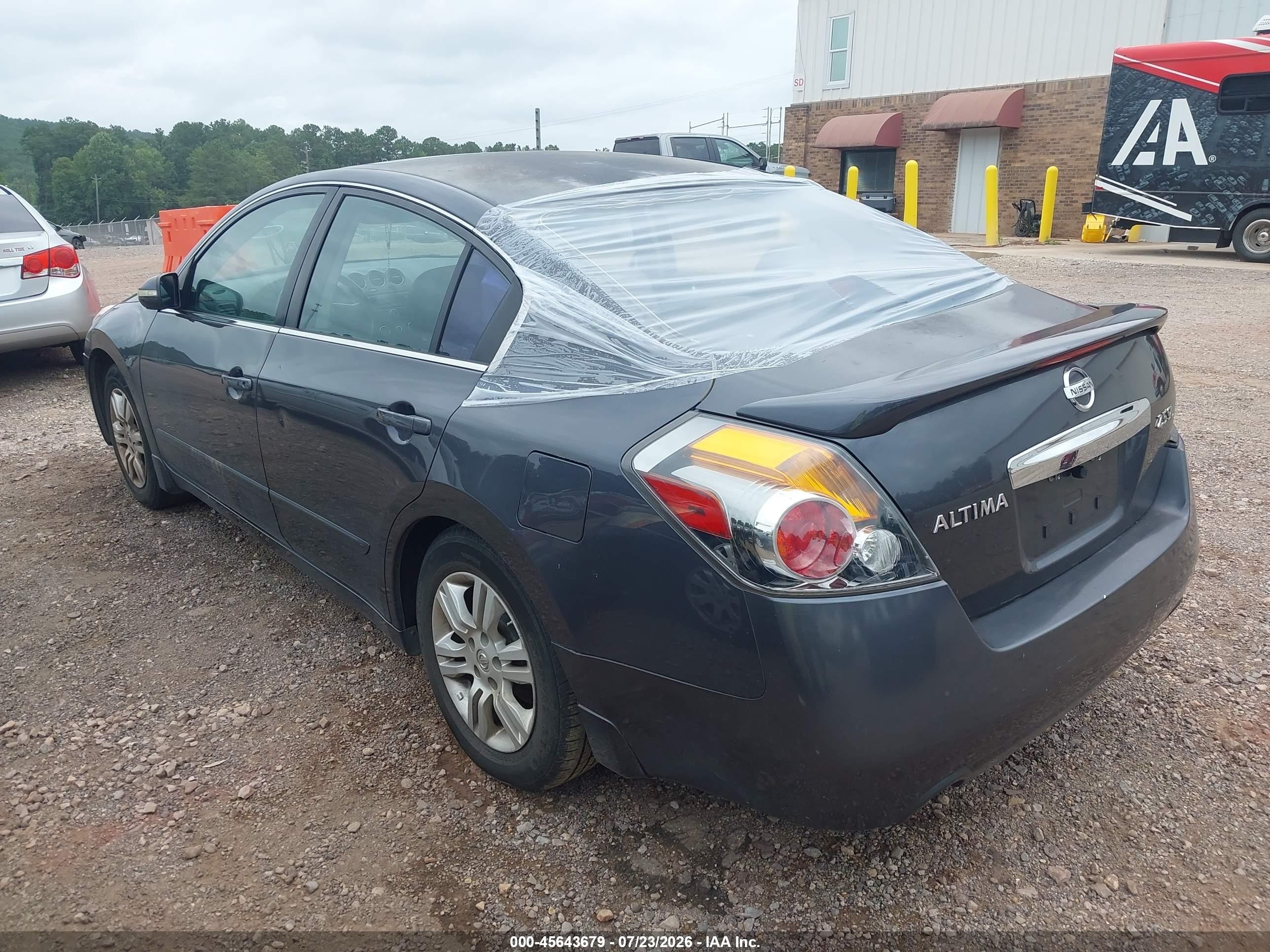 2012 Nissan Altima 2.5 S Черный vin: 1N4AL2AP7CN534189