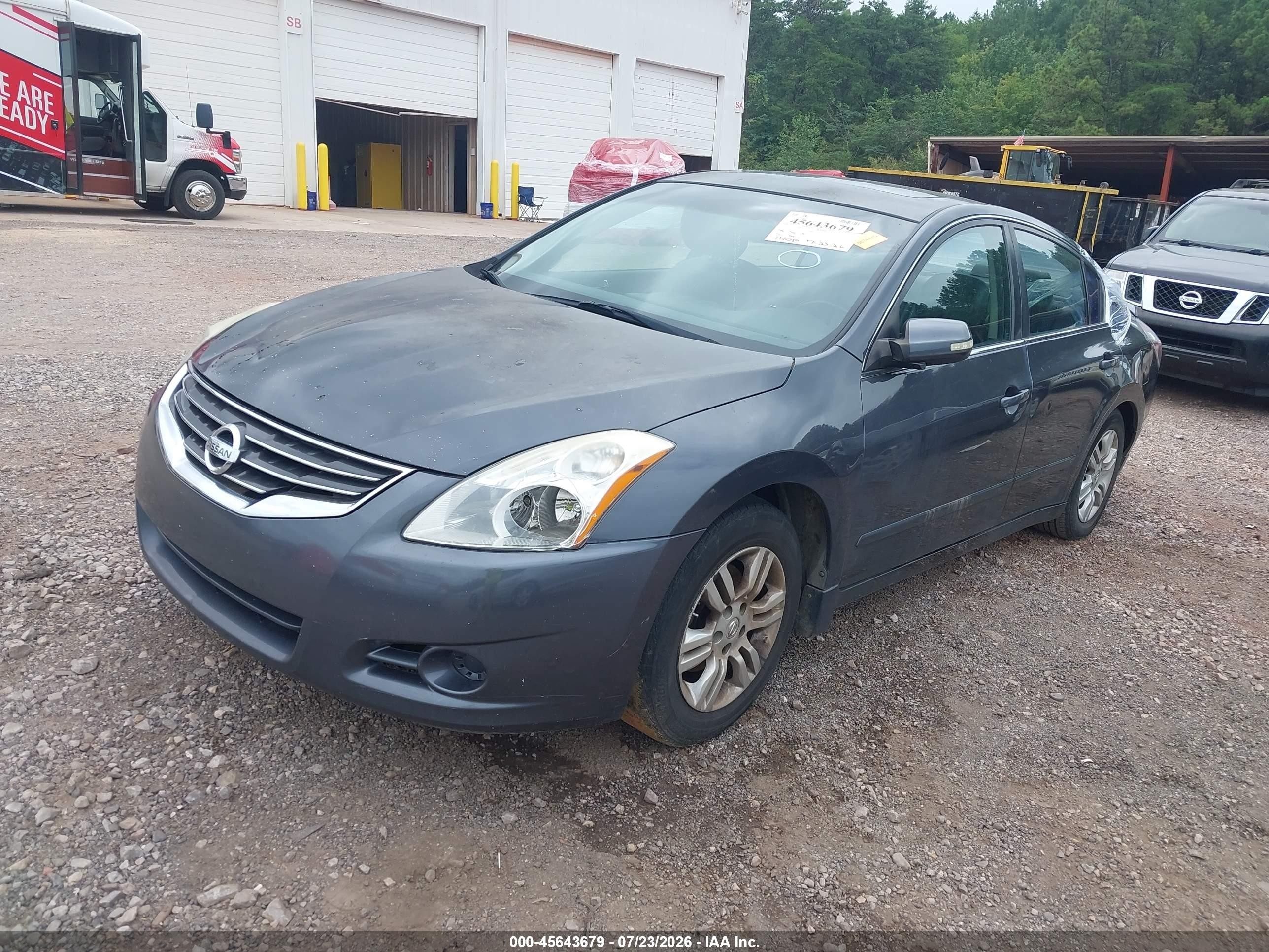 2012 Nissan Altima 2.5 S Черный vin: 1N4AL2AP7CN534189