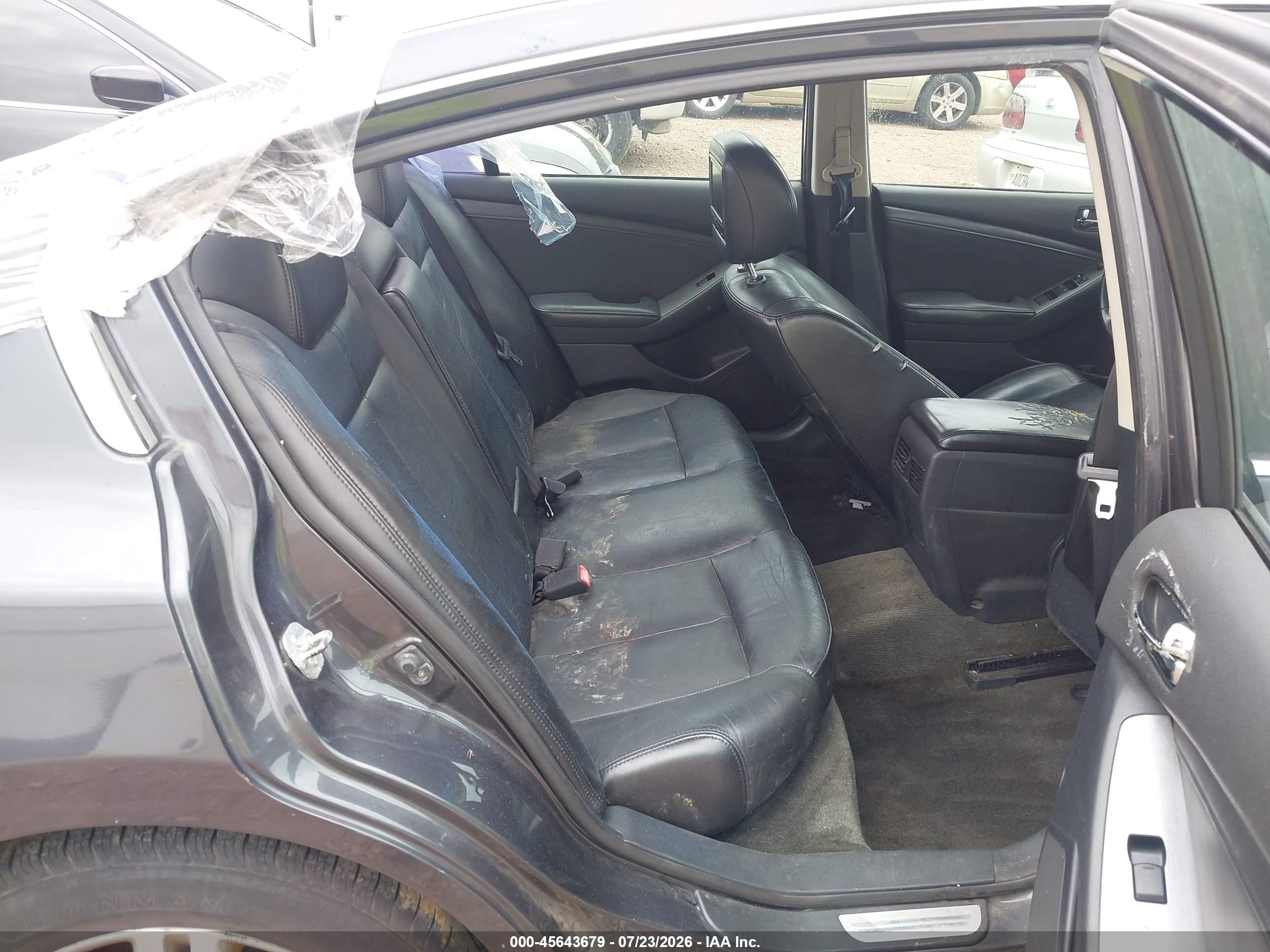 2012 Nissan Altima 2.5 S Черный vin: 1N4AL2AP7CN534189