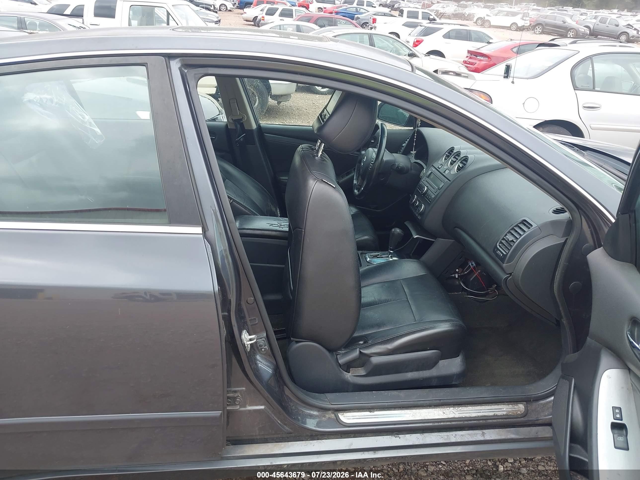 2012 Nissan Altima 2.5 S Черный vin: 1N4AL2AP7CN534189