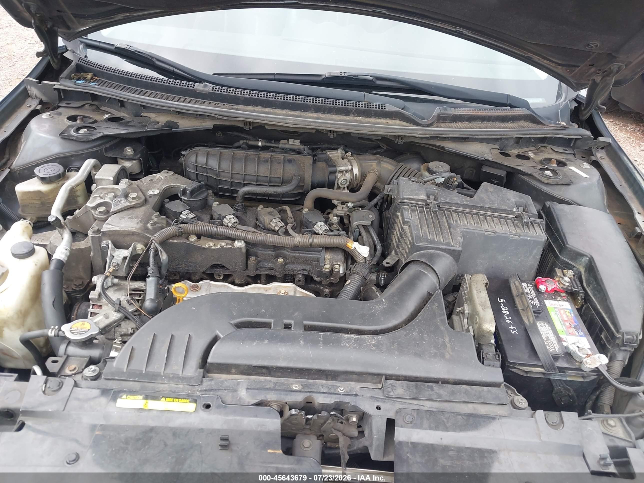 2012 Nissan Altima 2.5 S Черный vin: 1N4AL2AP7CN534189