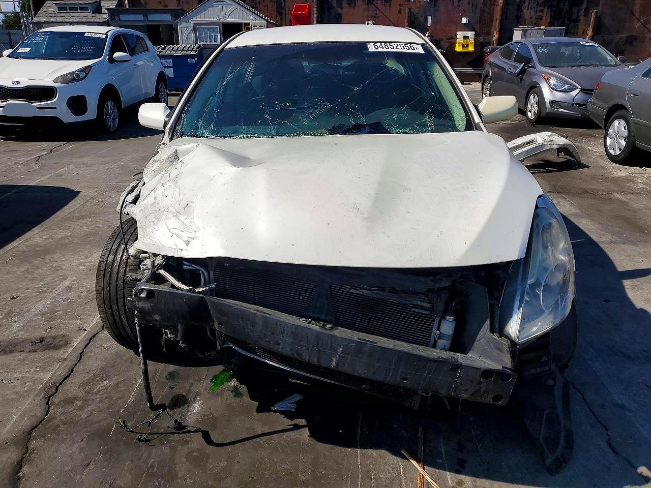 2012 Nissan Altima 2.5 White vin: 1N4AL2AP7CN537609