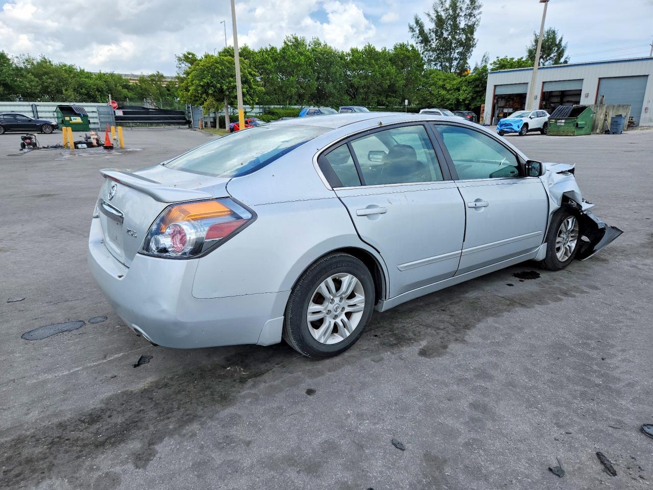 2012 Nissan Altima 2.5 Silver vin: 1N4AL2AP7CN552921