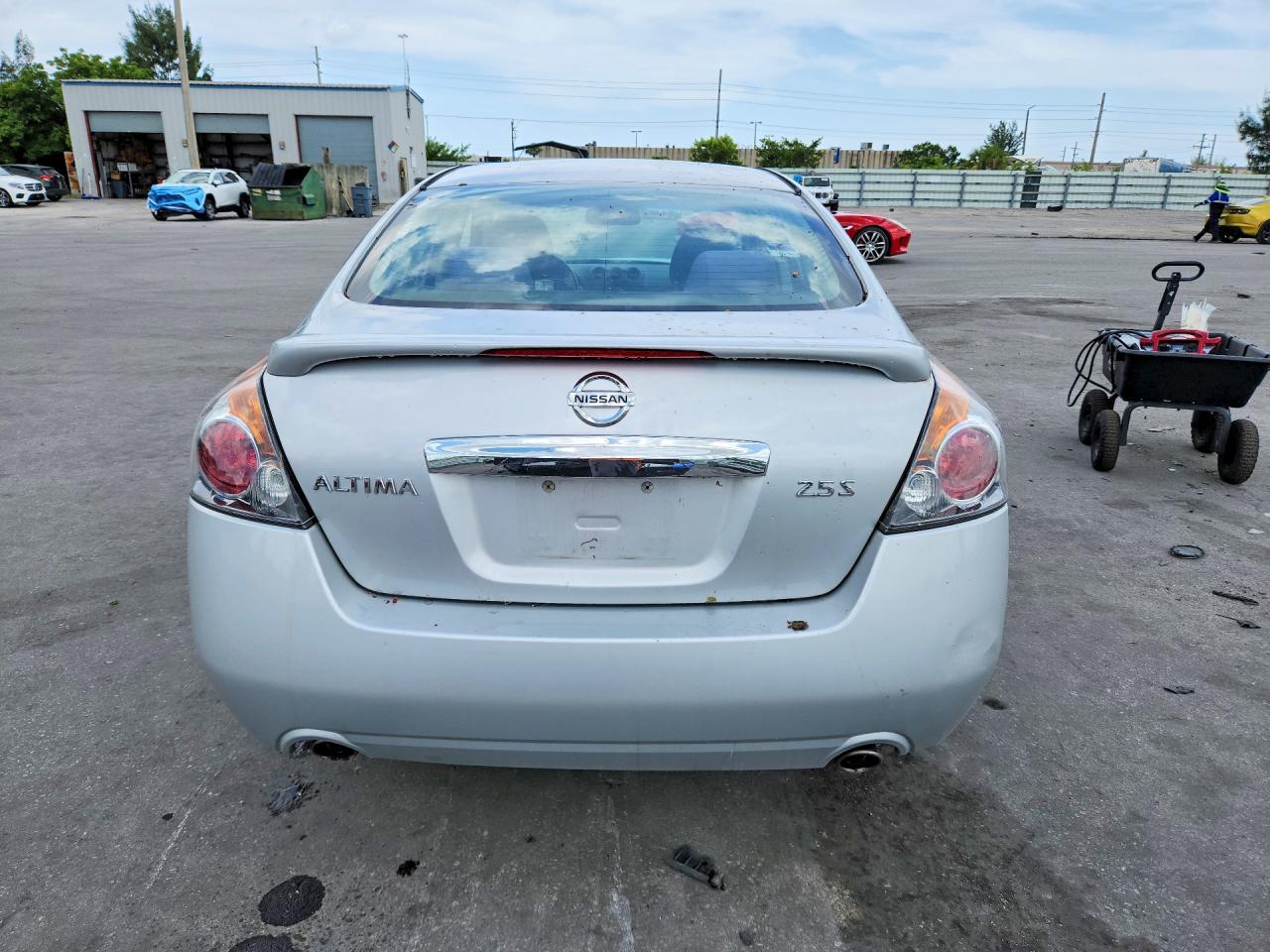 2012 Nissan Altima 2.5 Silver vin: 1N4AL2AP7CN552921