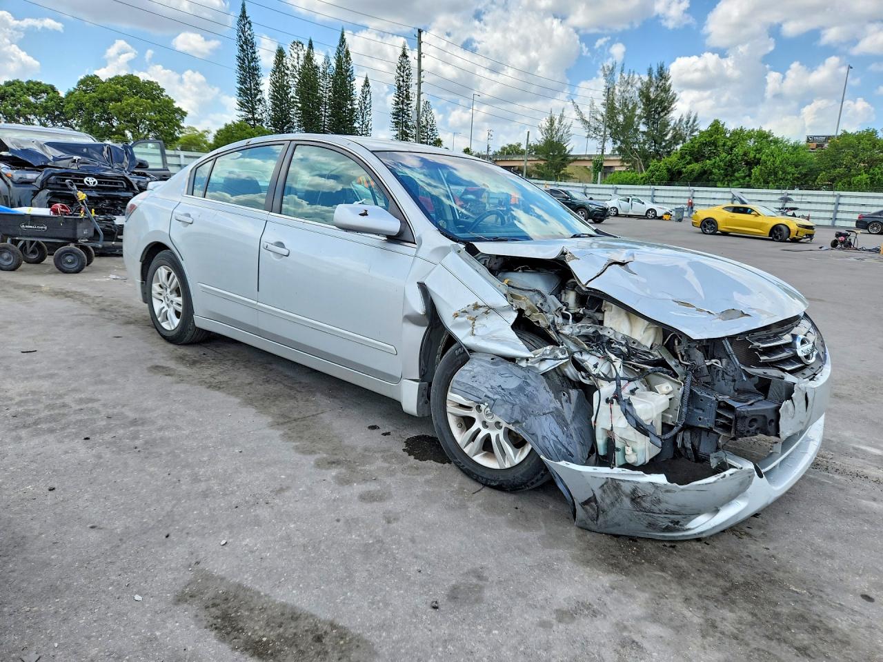 2012 Nissan Altima 2.5 Silver vin: 1N4AL2AP7CN552921