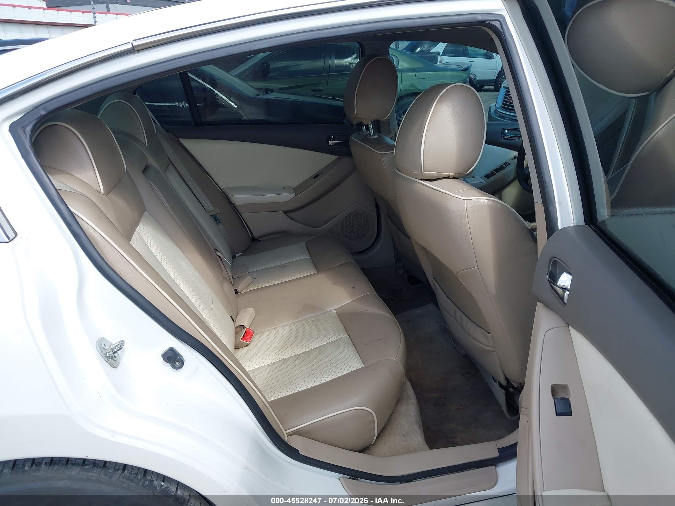 2012 Nissan Altima 2.5 S White vin: 1N4AL2AP7CN569024