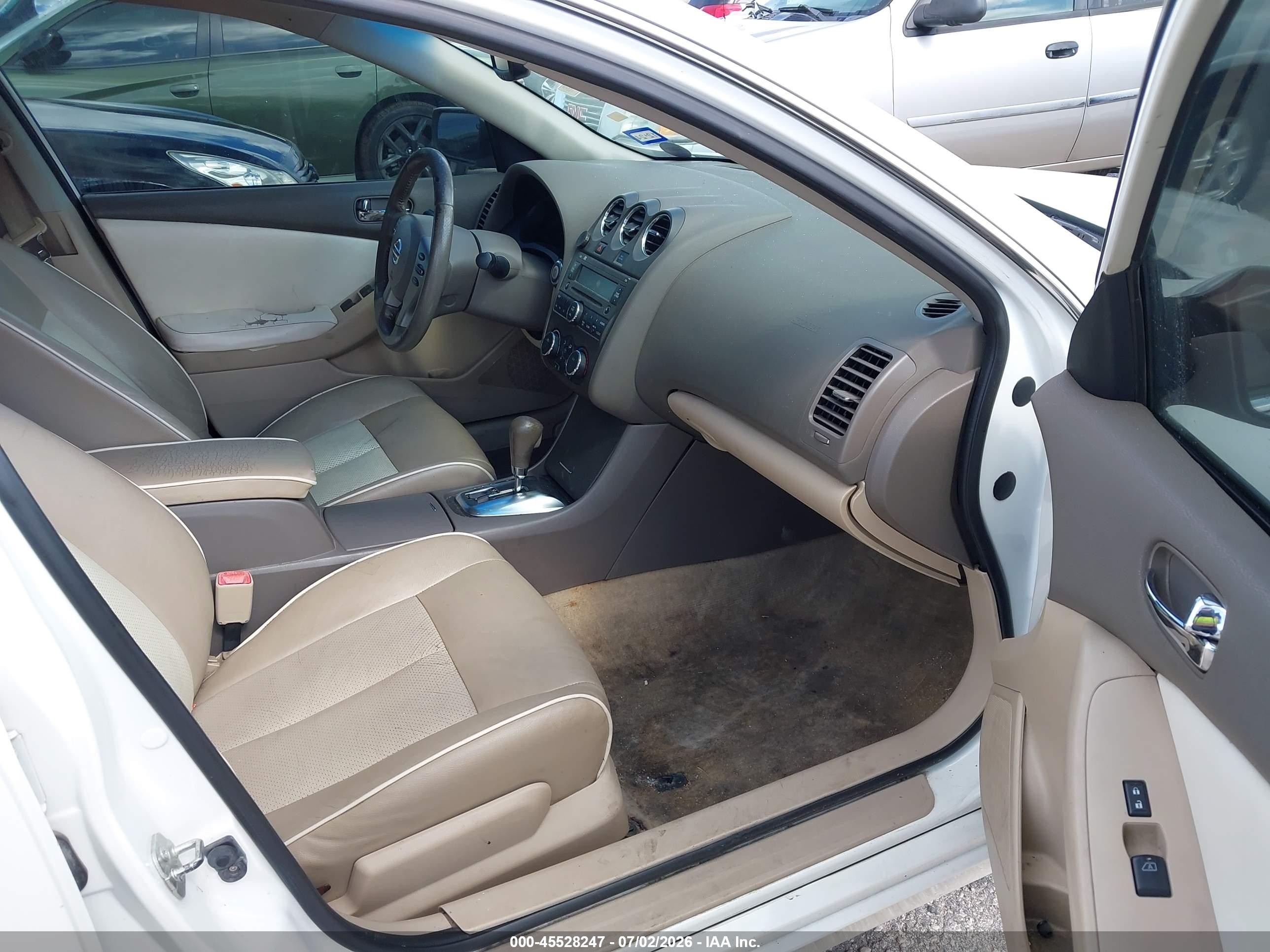 2012 Nissan Altima 2.5 S White vin: 1N4AL2AP7CN569024