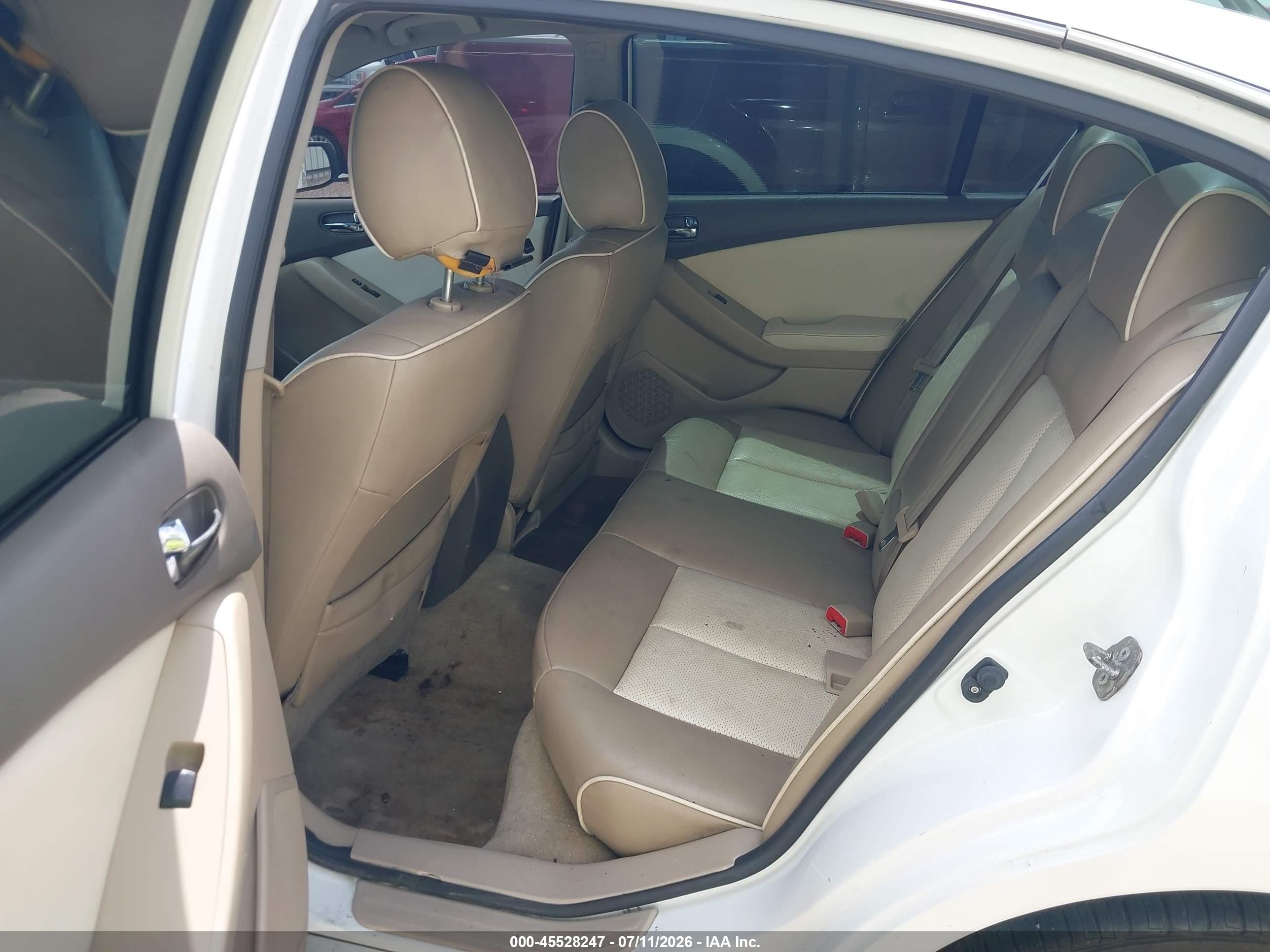 2012 Nissan Altima 2.5 S White vin: 1N4AL2AP7CN569024