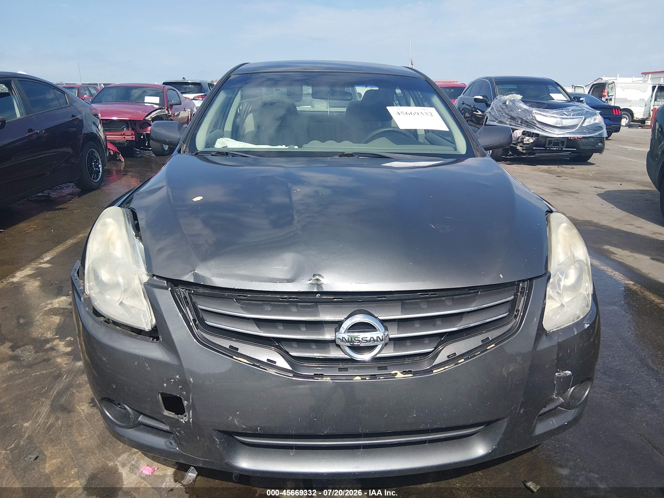 2012 Nissan Altima 2.5 Gray vin: 1N4AL2AP7CN577737