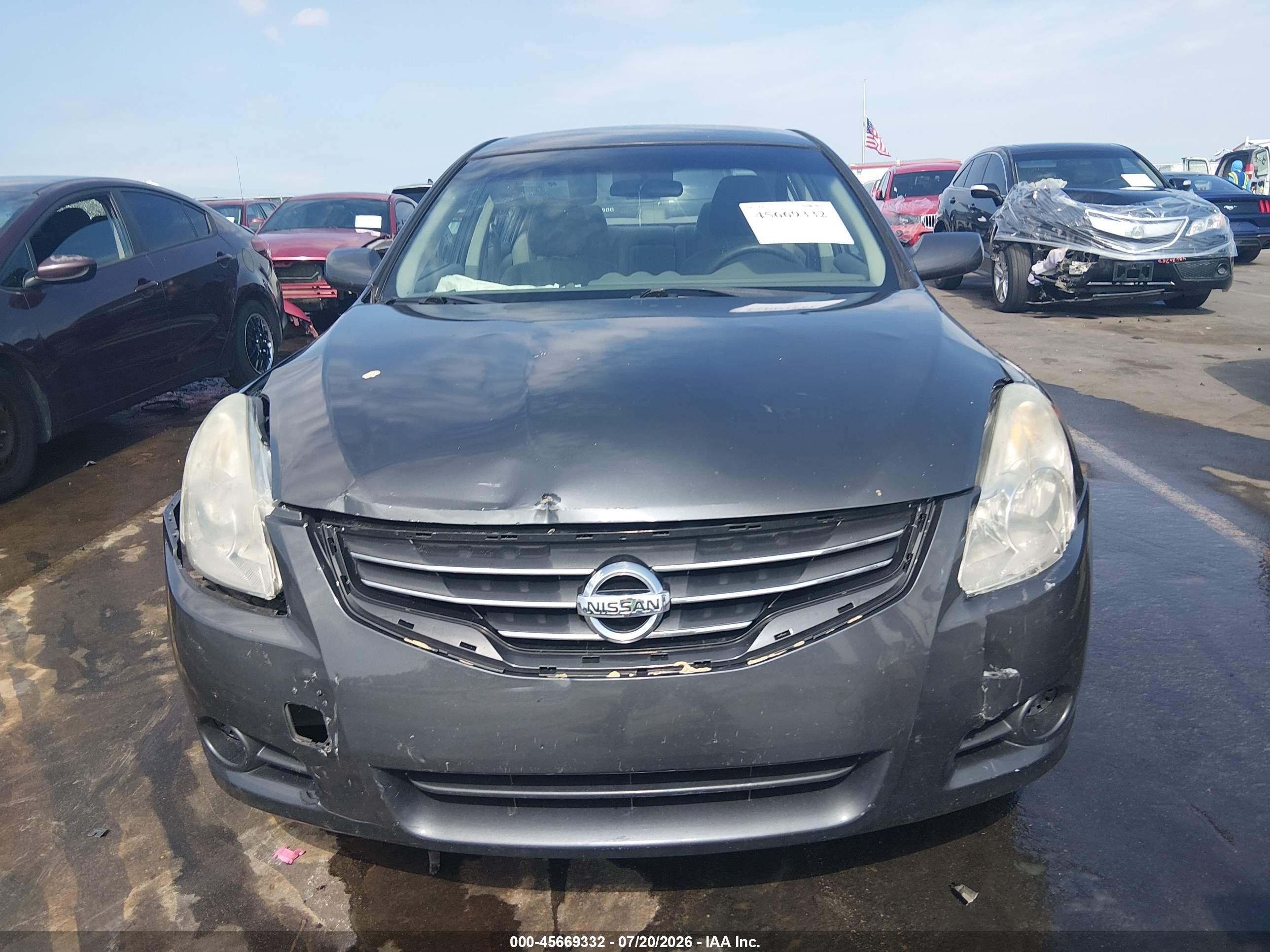 2012 Nissan Altima 2.5 Gray vin: 1N4AL2AP7CN577737