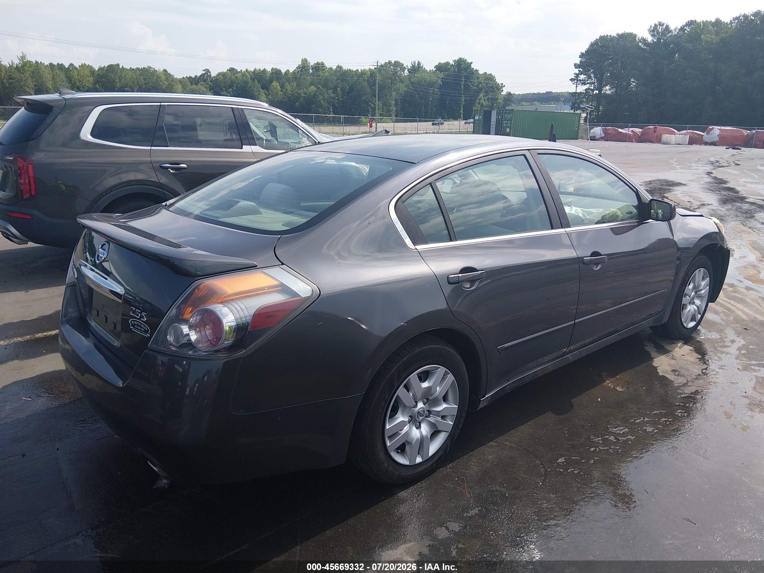 2012 Nissan Altima 2.5 Gray vin: 1N4AL2AP7CN577737