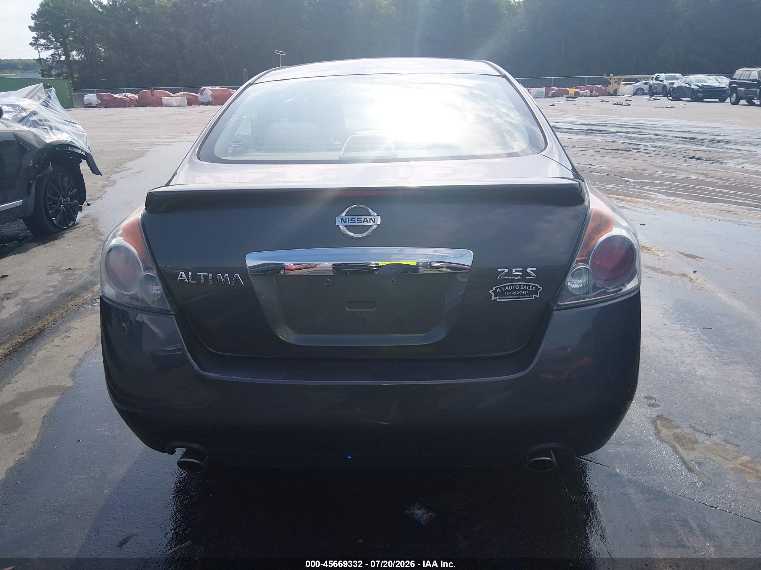 2012 Nissan Altima 2.5 Gray vin: 1N4AL2AP7CN577737