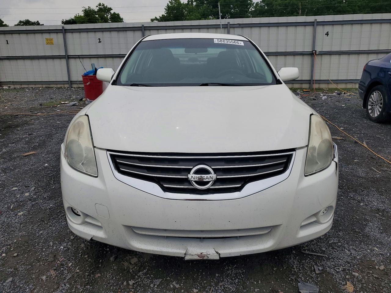 2010 Nissan Altima 2.5 White vin: 1N4AL2AP8AC181518