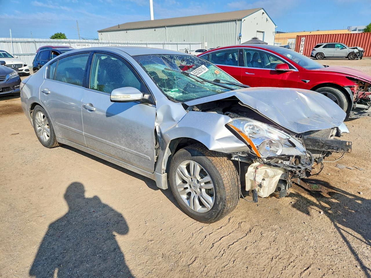 2010 Nissan Altima 2.5 Silver vin: 1N4AL2AP8AC185472