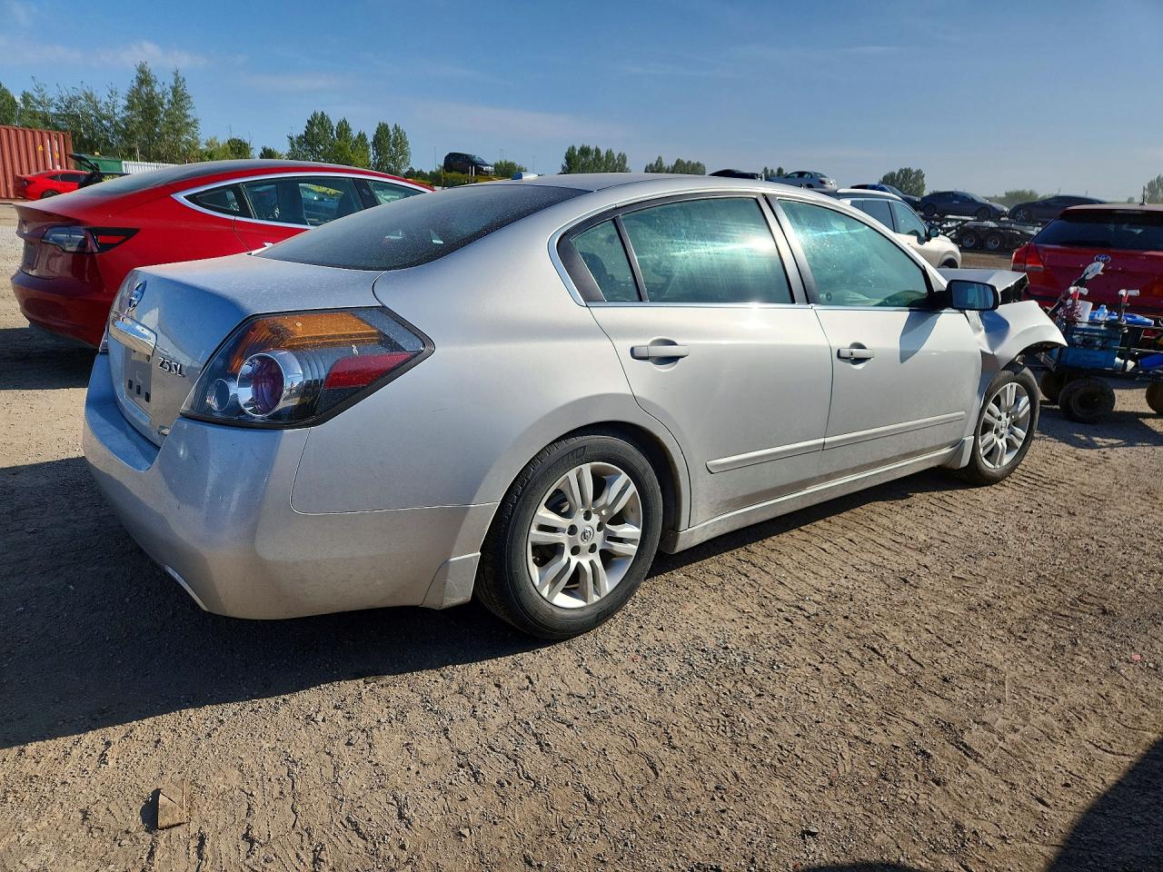2010 Nissan Altima 2.5 Silver vin: 1N4AL2AP8AC185472