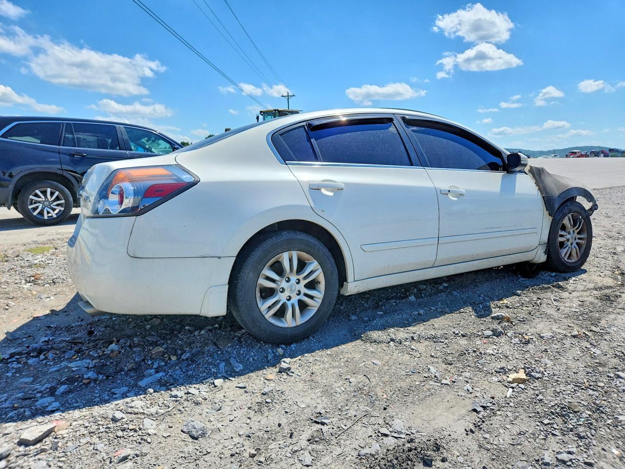 2010 Nissan Altima 2.5 White vin: 1N4AL2AP8AC191613