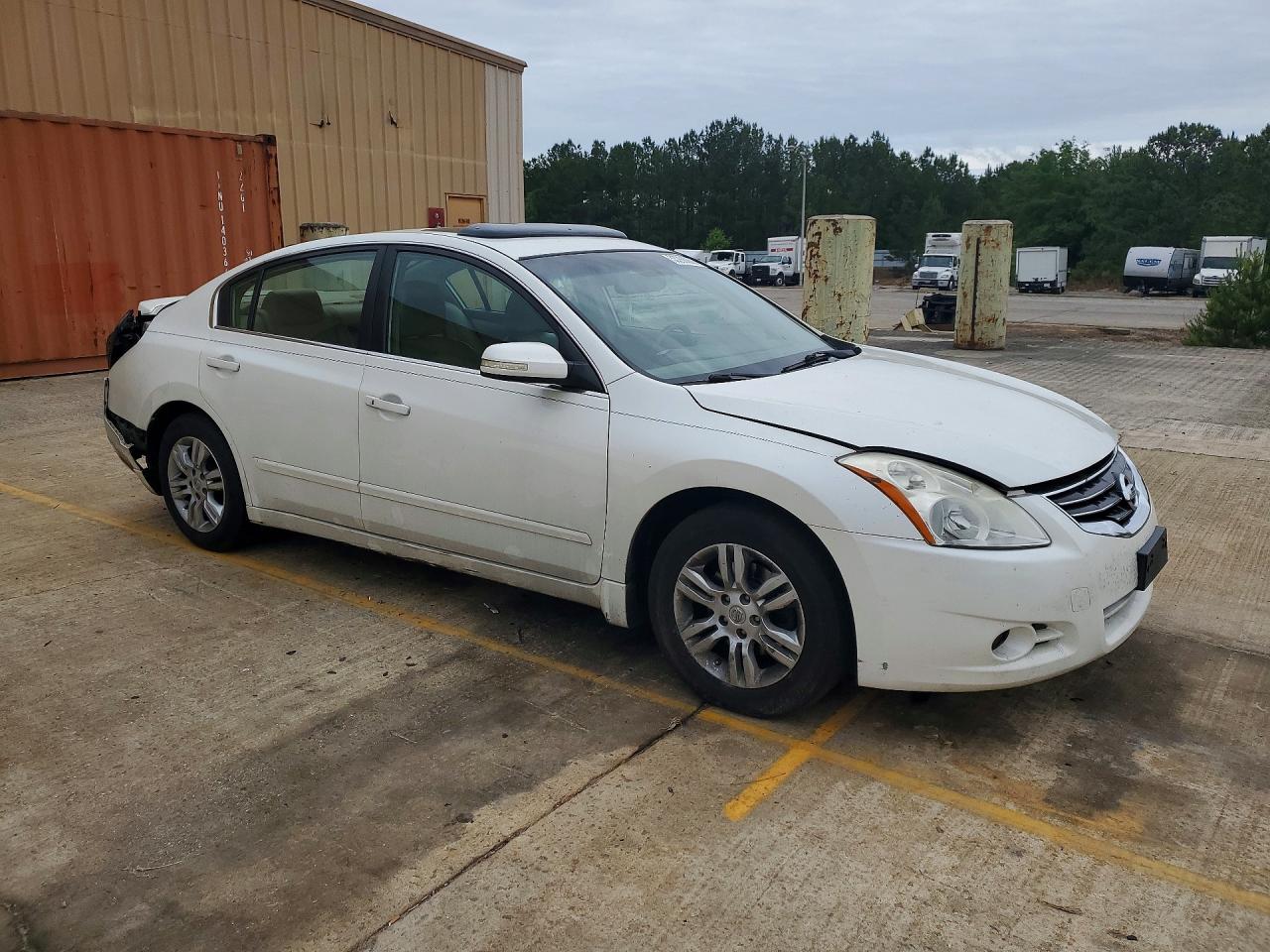 2010 Nissan Altima 2.5 White vin: 1N4AL2AP8AN413703