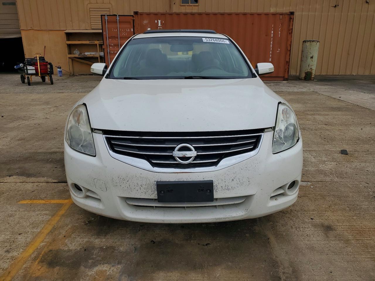 2010 Nissan Altima 2.5 White vin: 1N4AL2AP8AN413703