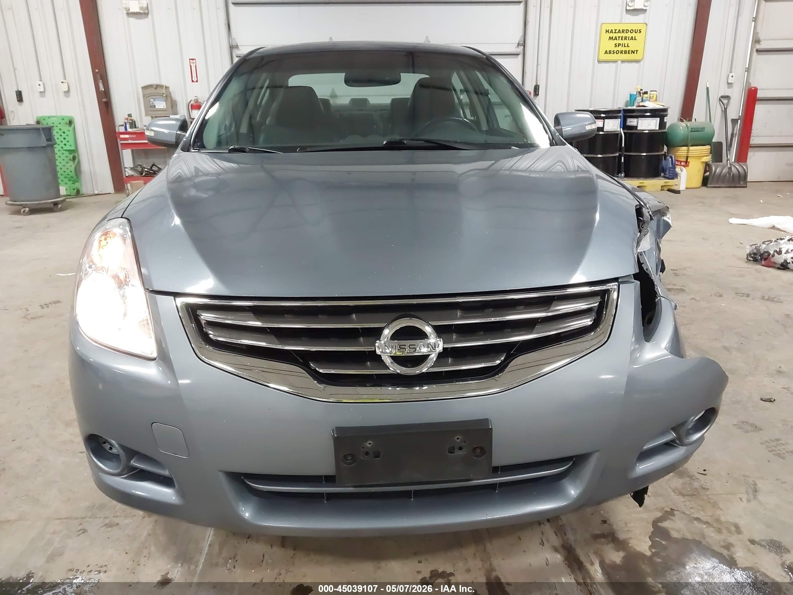 2010 Nissan Altima 2.5 S Blue vin: 1N4AL2AP8AN420540
