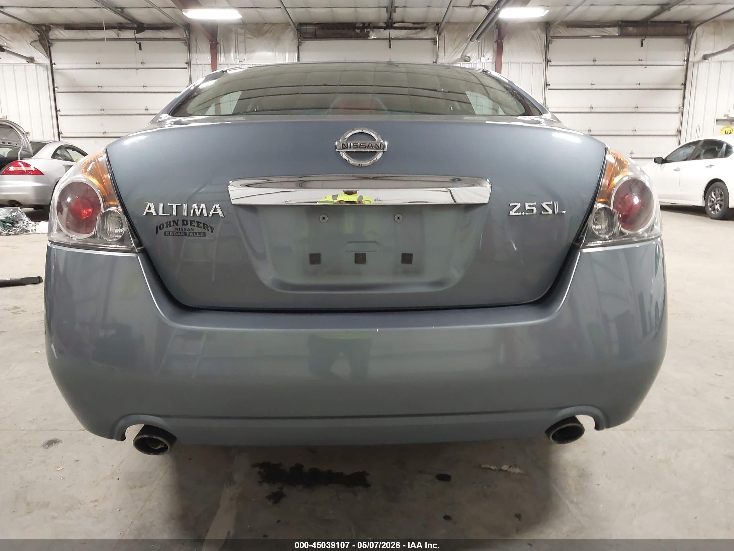 2010 Nissan Altima 2.5 S Blue vin: 1N4AL2AP8AN420540