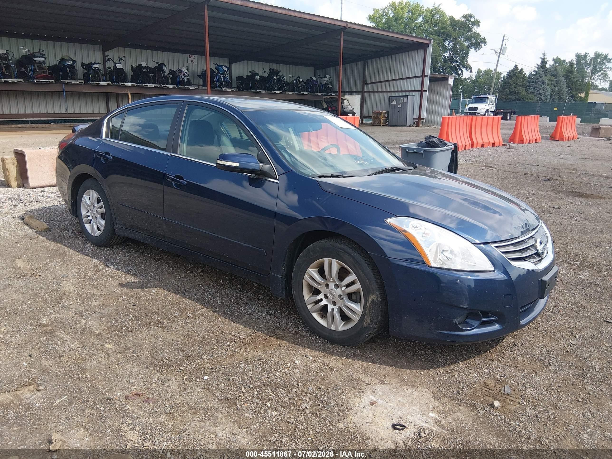 2010 Nissan Altima 2.5 S Blue vin: 1N4AL2AP8AN449374