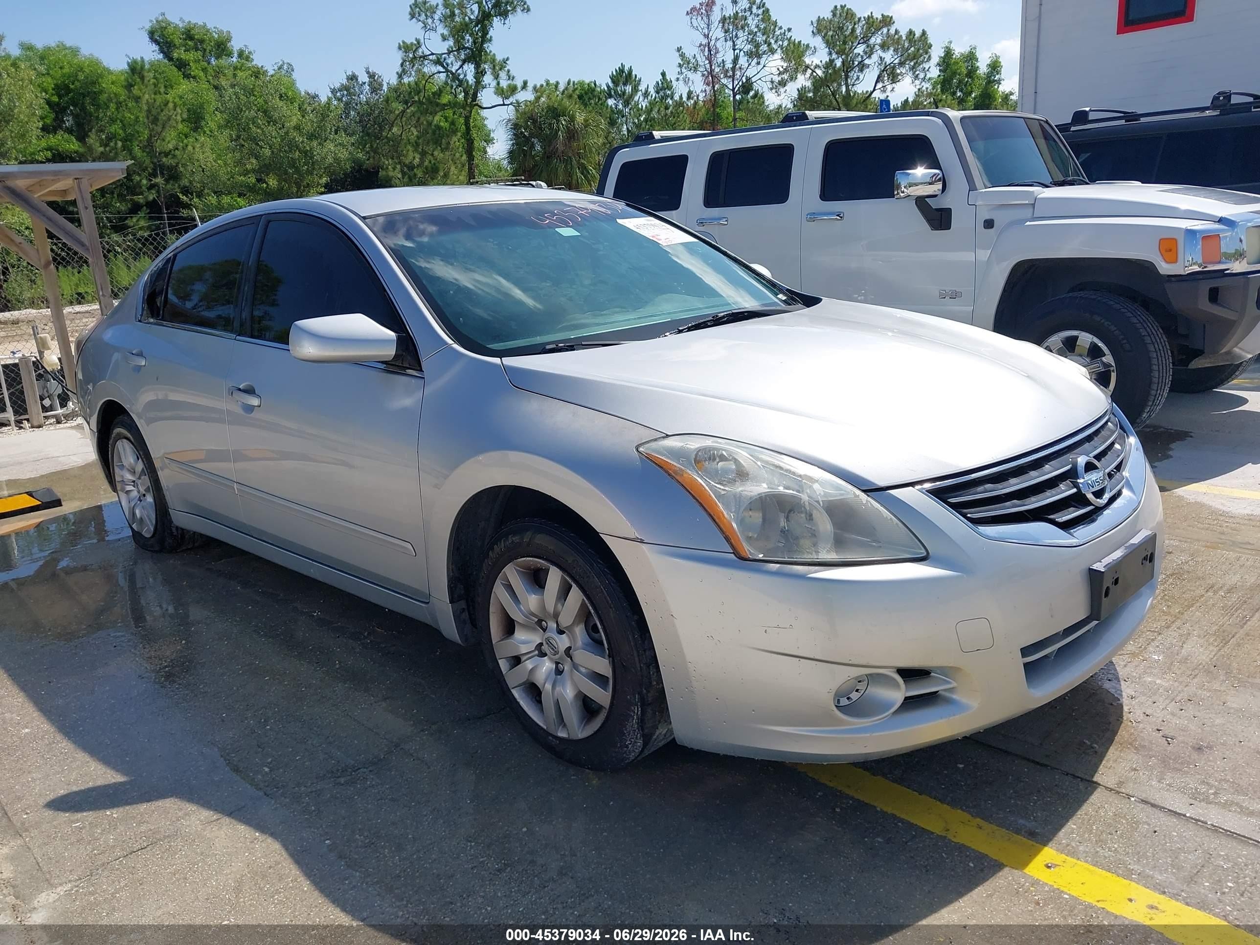 2010 Nissan Altima 2.5 S Silver vin: 1N4AL2AP8AN458463