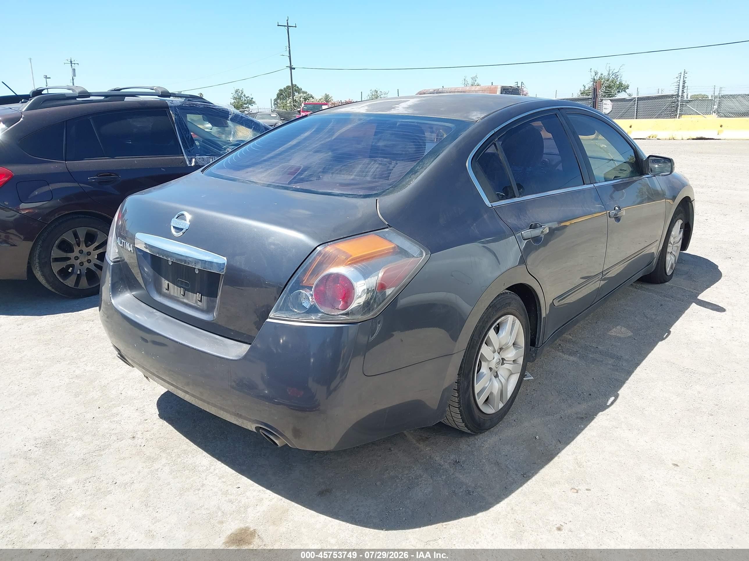 2010 Nissan Altima 2.5 Gray vin: 1N4AL2AP8AN486540