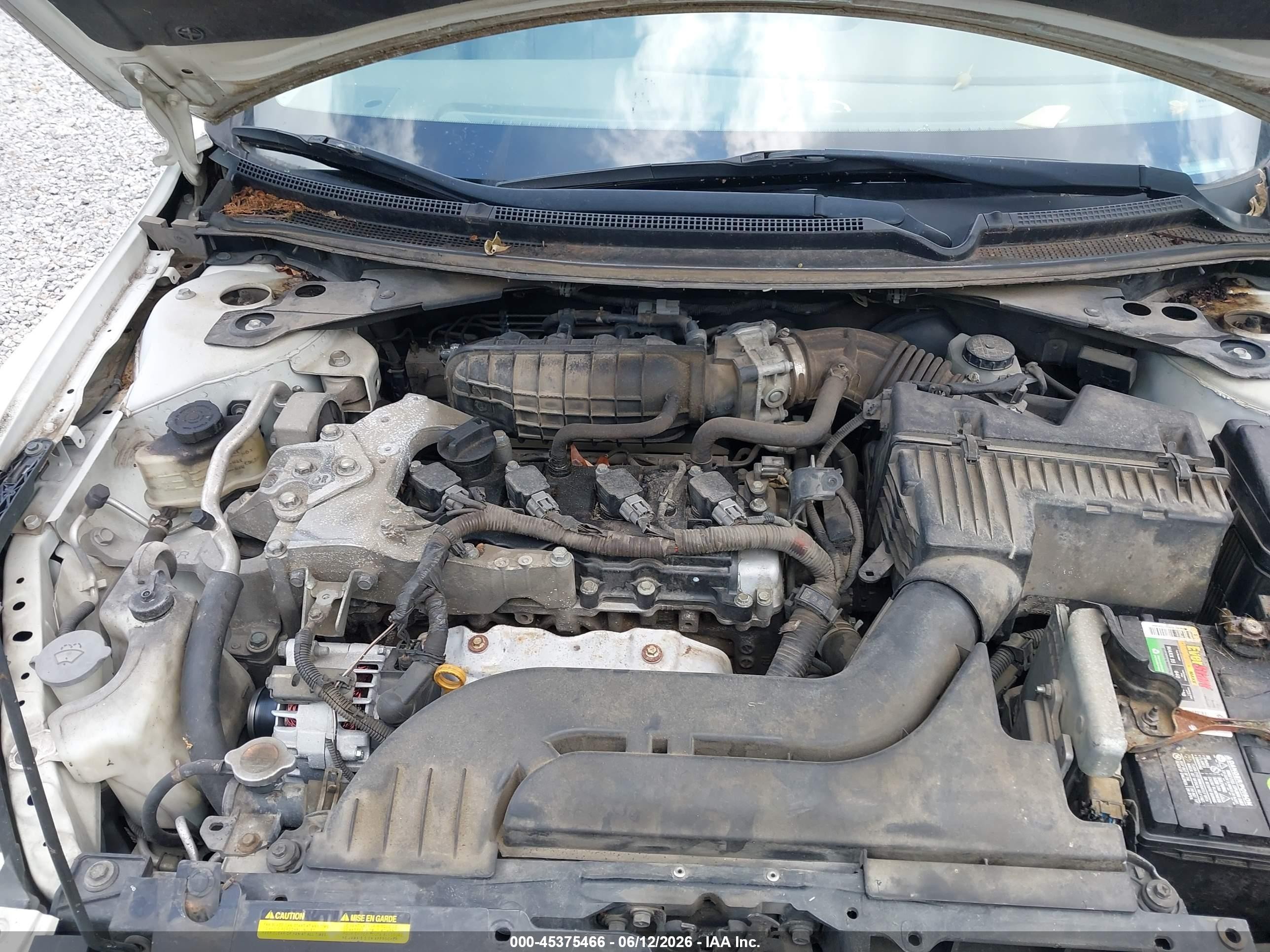 2010 Nissan Altima 2.5 S White vin: 1N4AL2AP8AN495254
