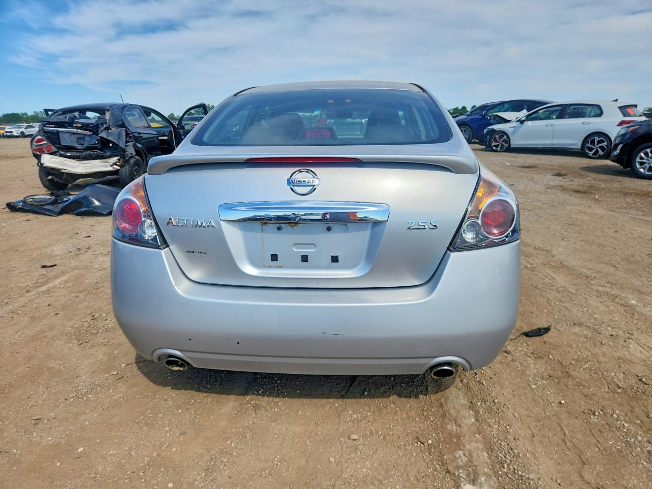 2010 Nissan Altima 2.5 Silver vin: 1N4AL2AP8AN501330