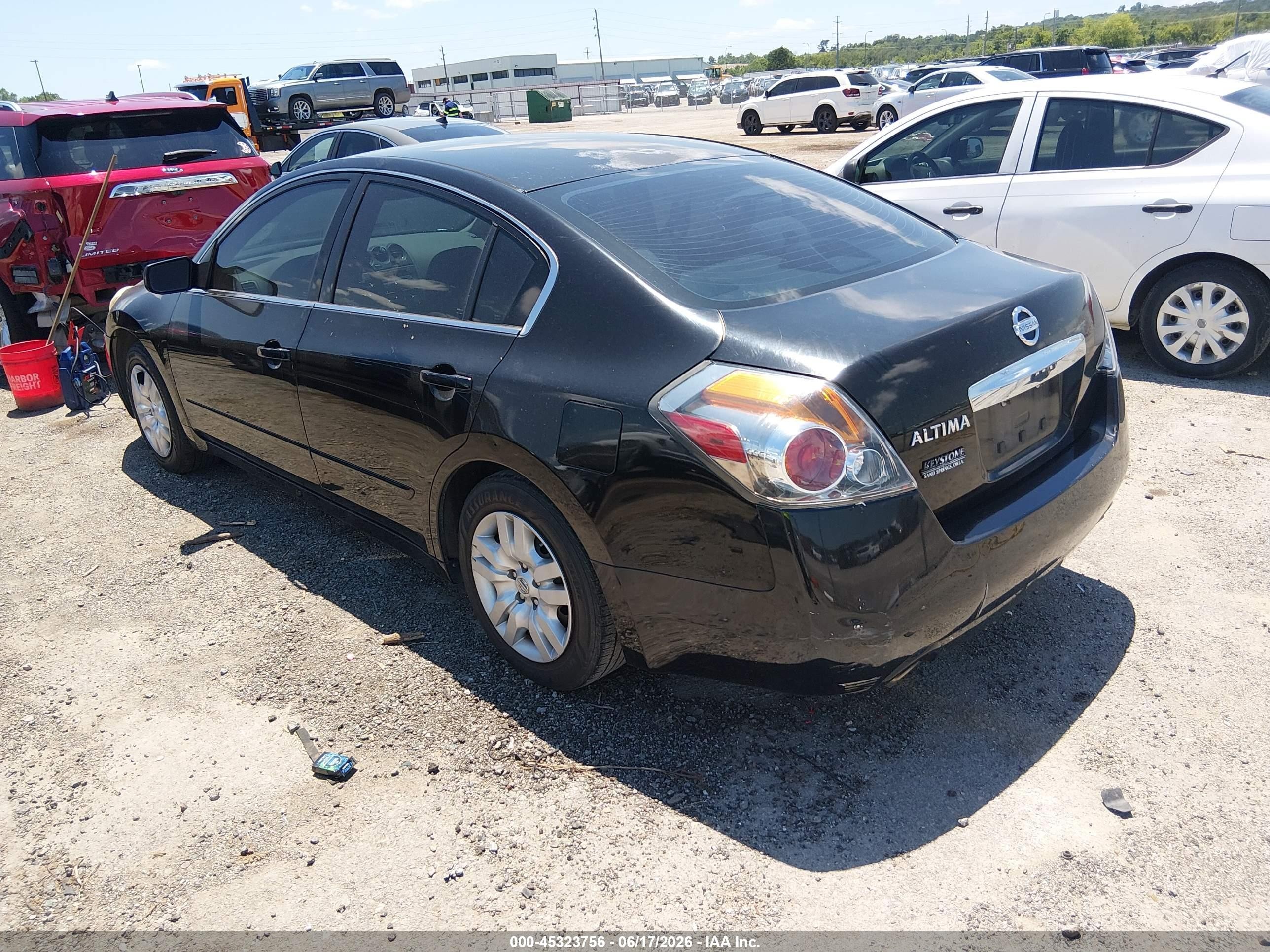 2010 Nissan Altima 2.5 Black vin: 1N4AL2AP8AN507757