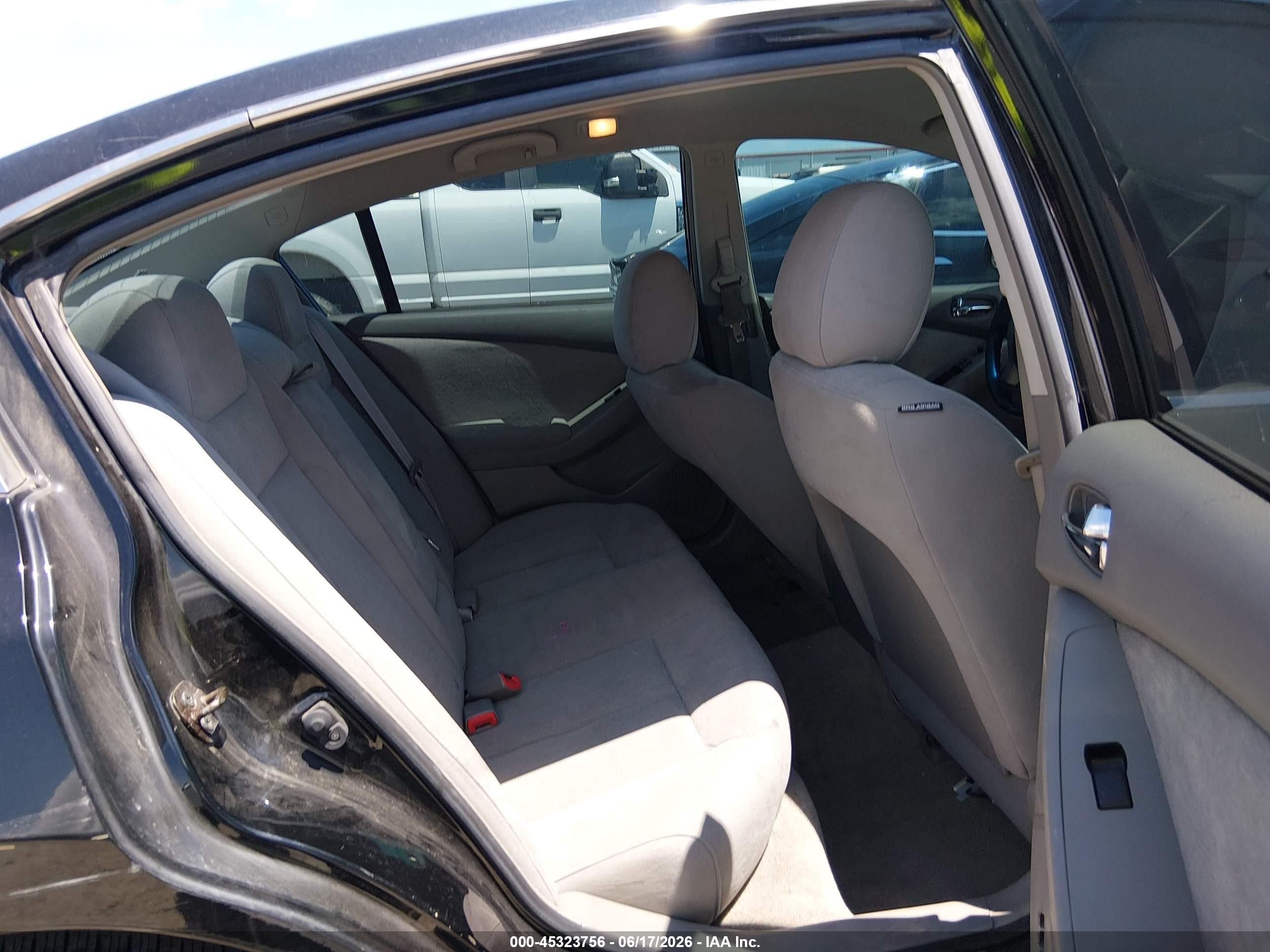 2010 Nissan Altima 2.5 Black vin: 1N4AL2AP8AN507757