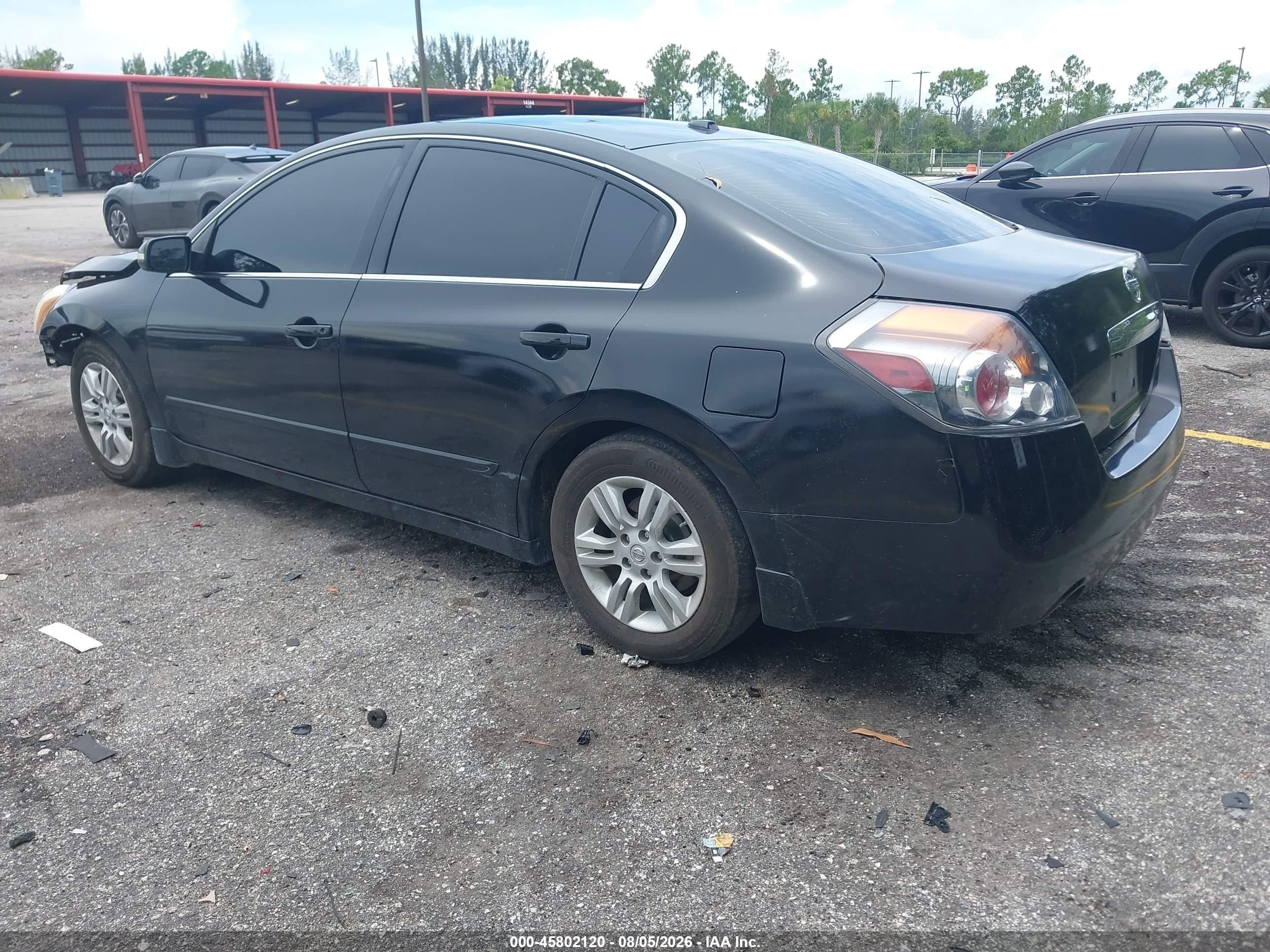 2010 Nissan Altima 2.5 S Black vin: 1N4AL2AP8AN528057