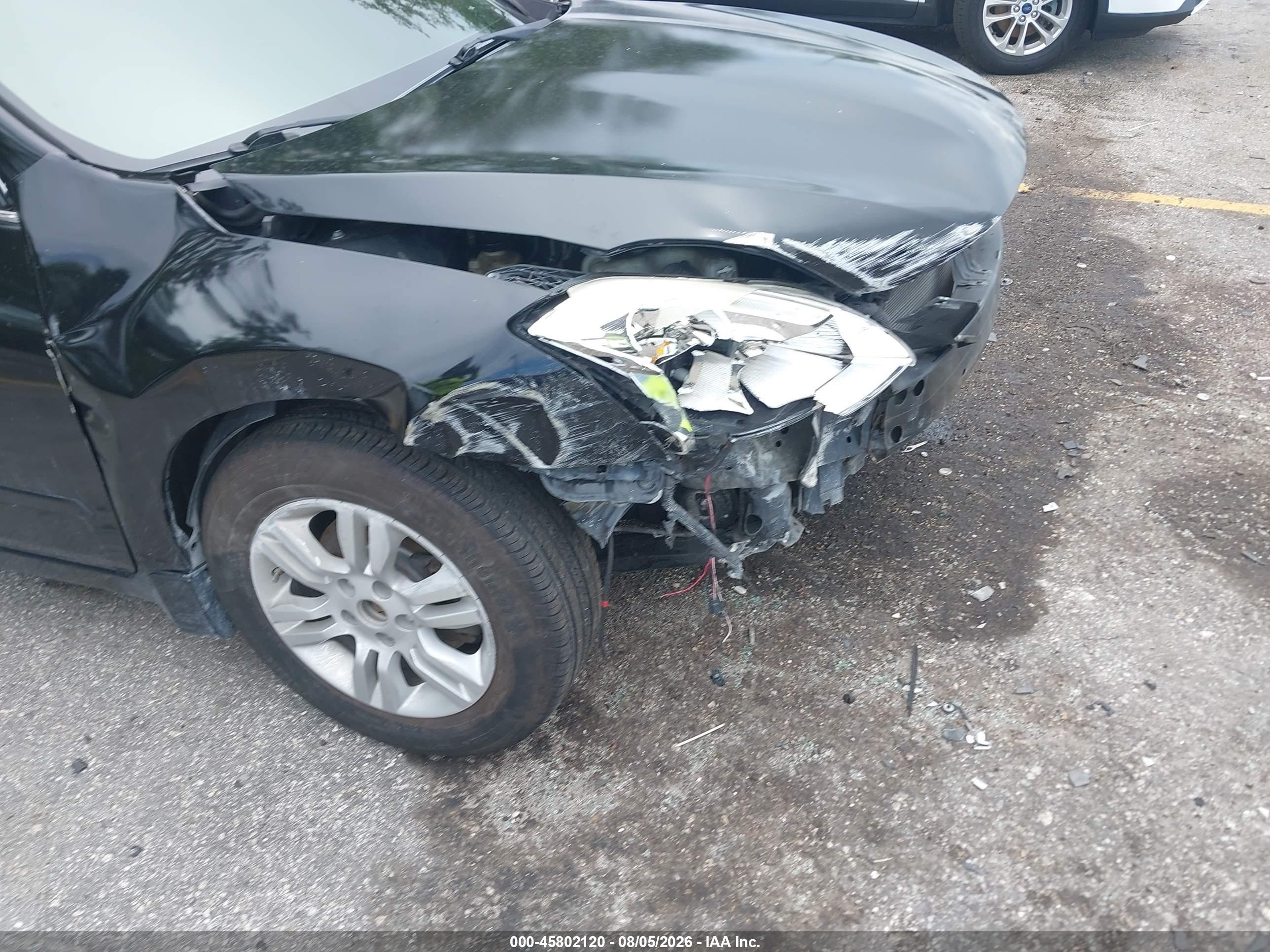 2010 Nissan Altima 2.5 S Black vin: 1N4AL2AP8AN528057
