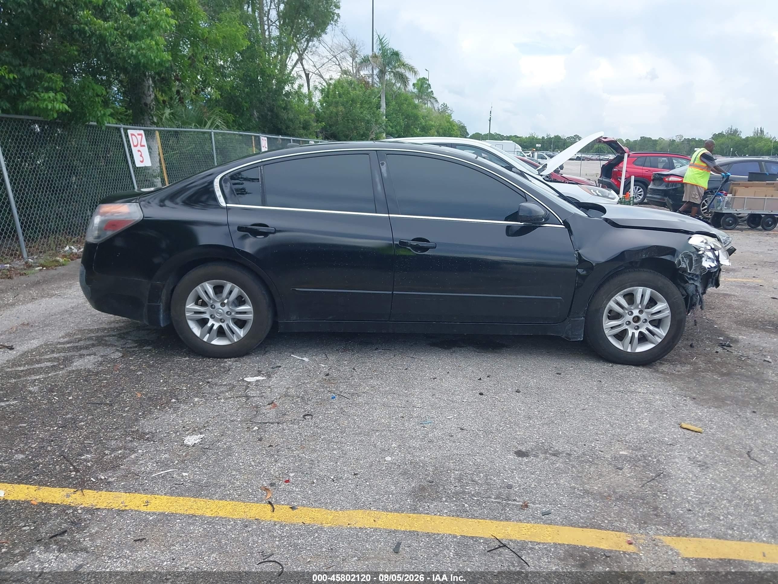 2010 Nissan Altima 2.5 S Black vin: 1N4AL2AP8AN528057