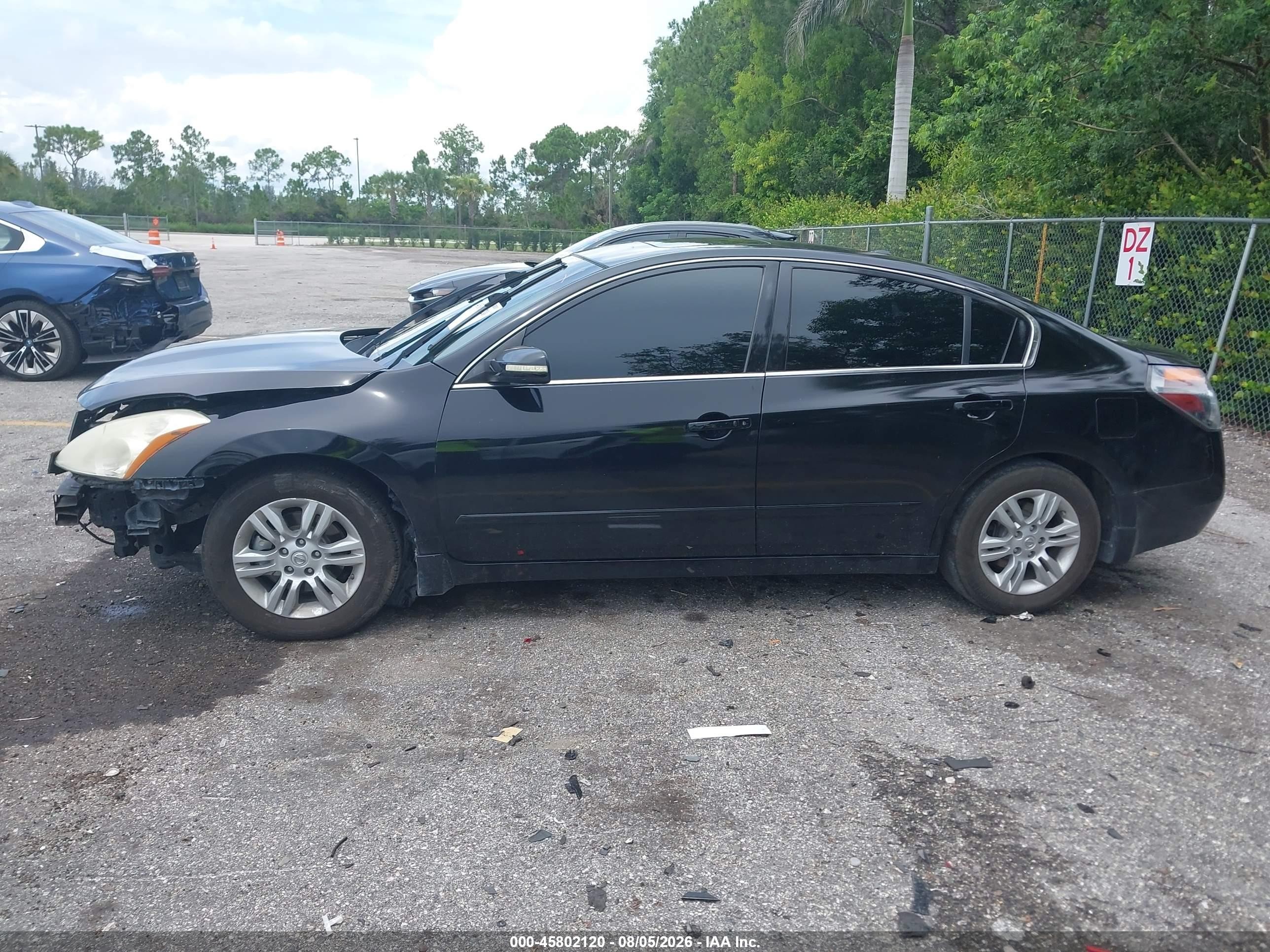 2010 Nissan Altima 2.5 S Black vin: 1N4AL2AP8AN528057