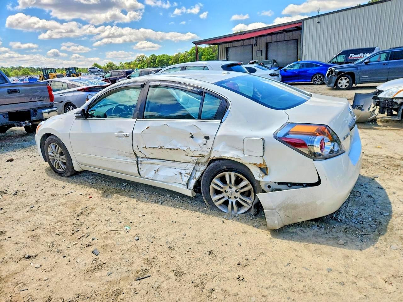 2010 Nissan Altima White vin: 1N4AL2AP8AN531170