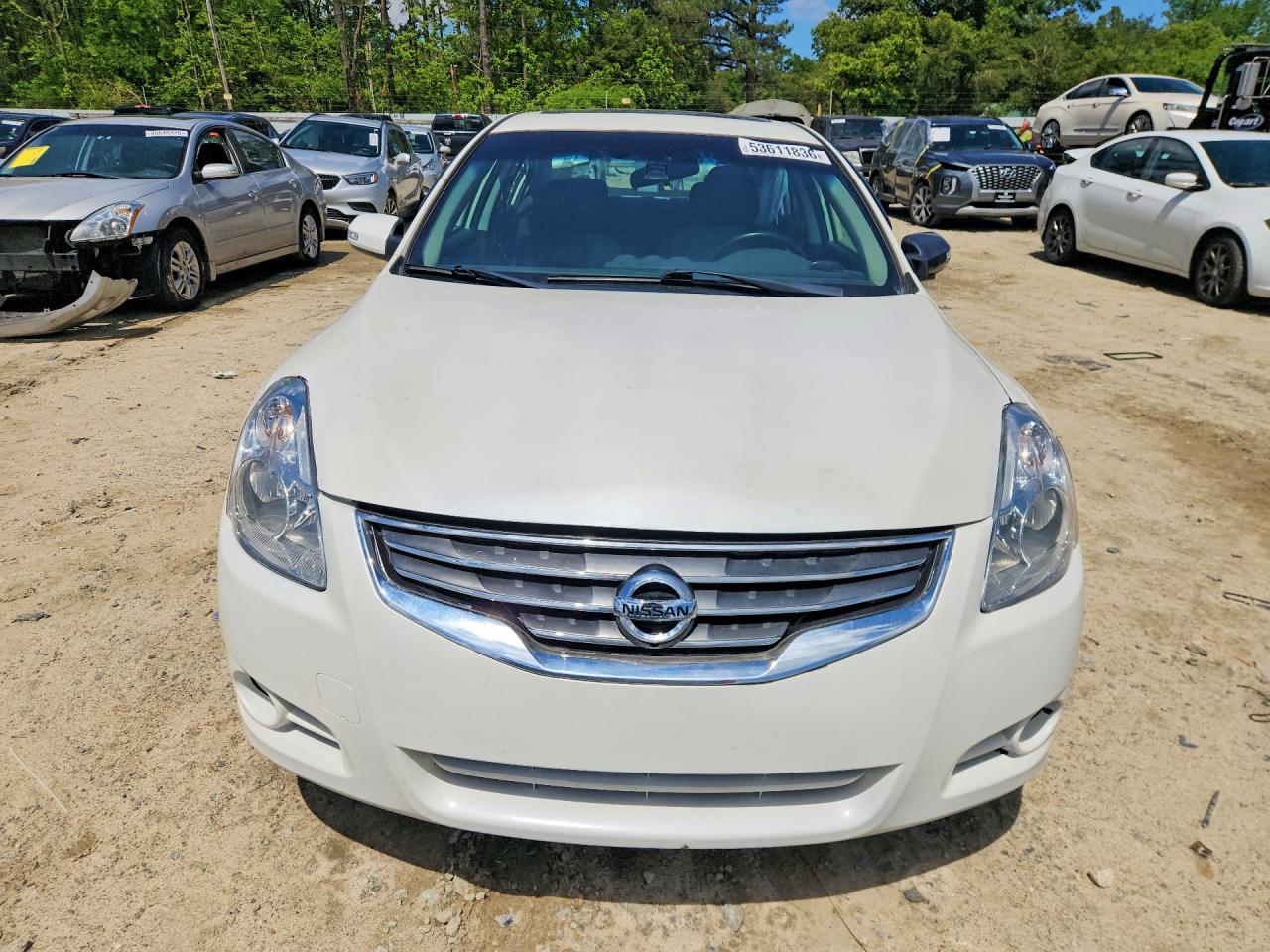 2010 Nissan Altima White vin: 1N4AL2AP8AN531170