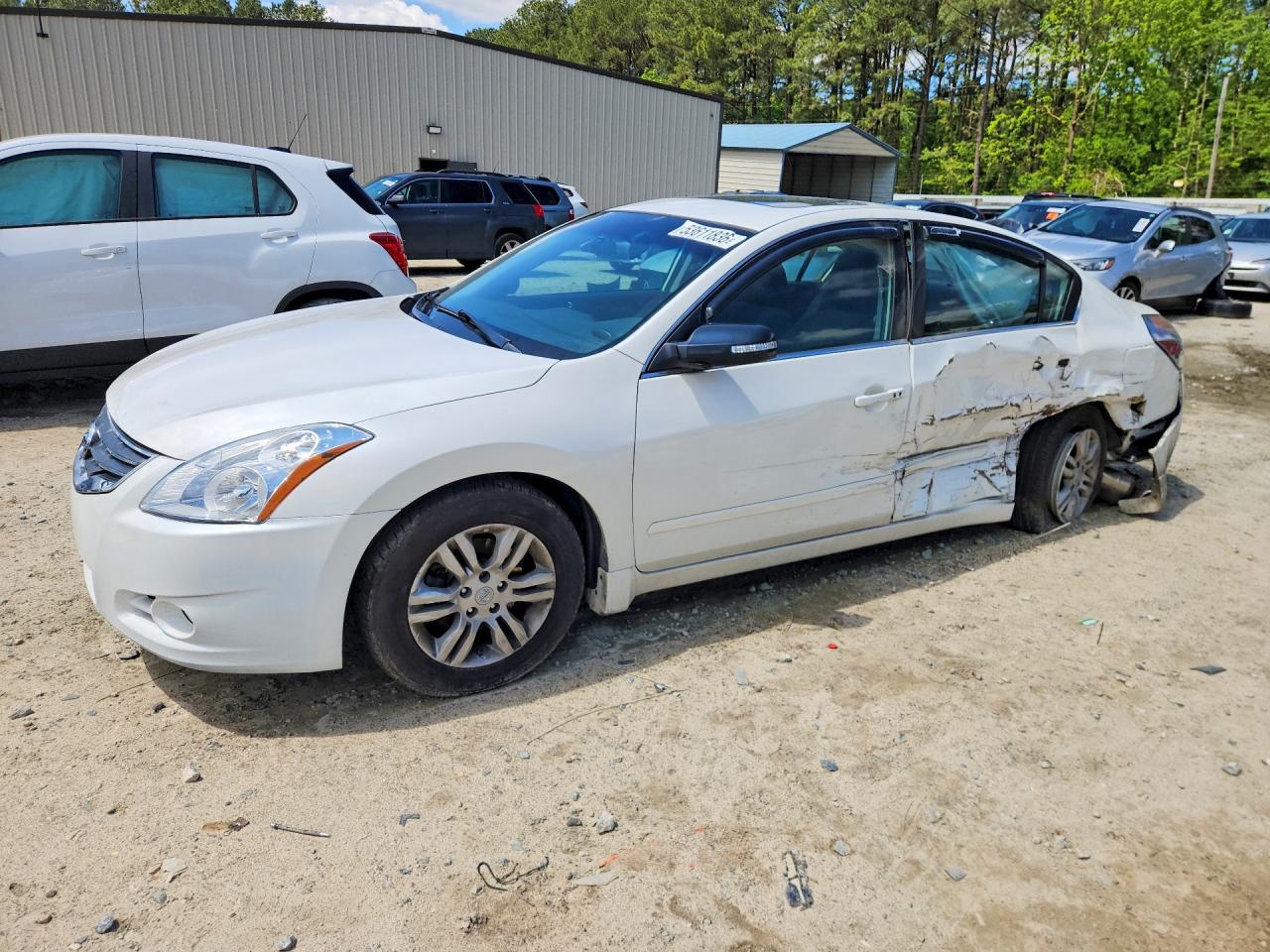 2010 Nissan Altima White vin: 1N4AL2AP8AN531170