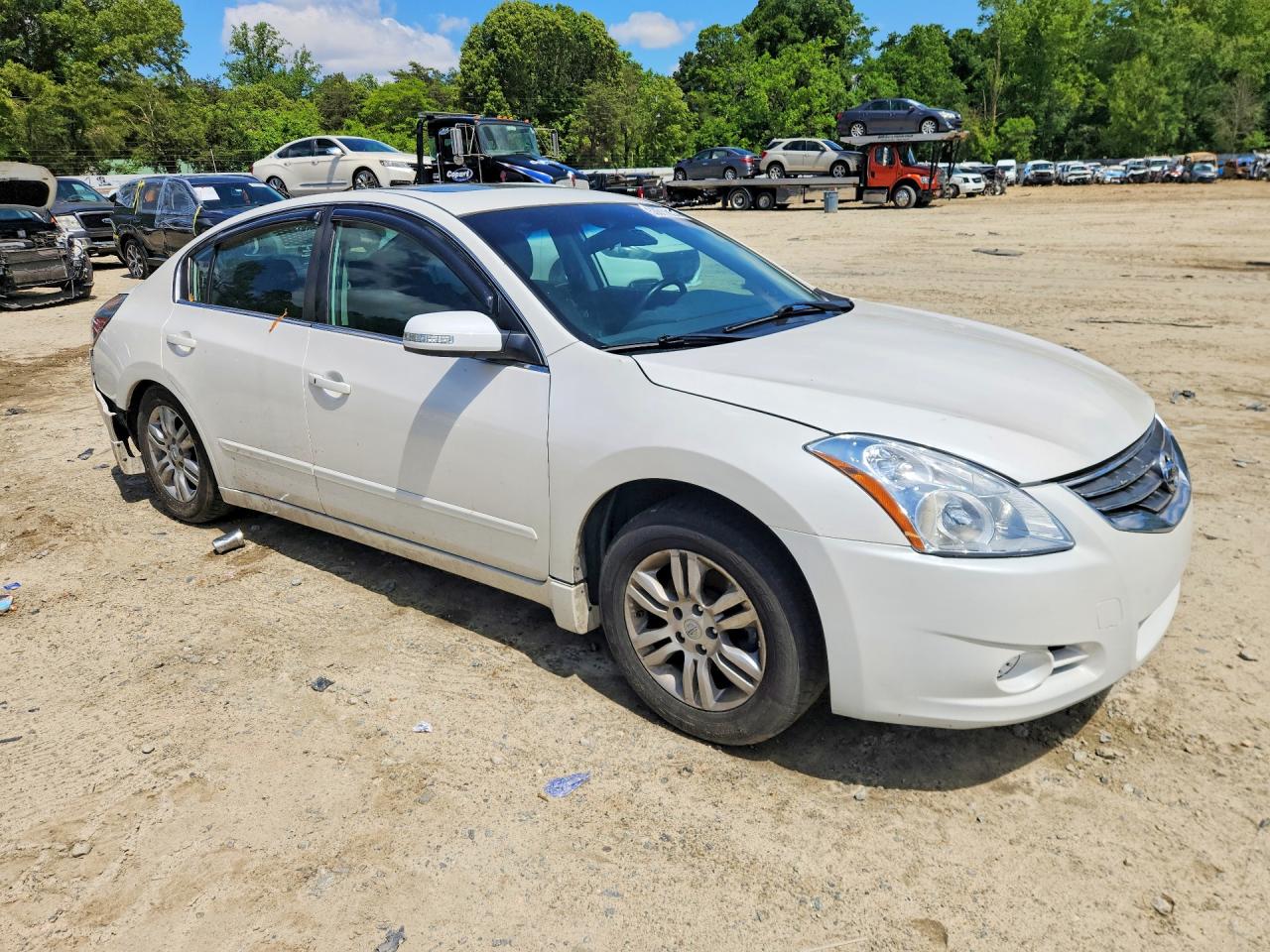 2010 Nissan Altima White vin: 1N4AL2AP8AN531170