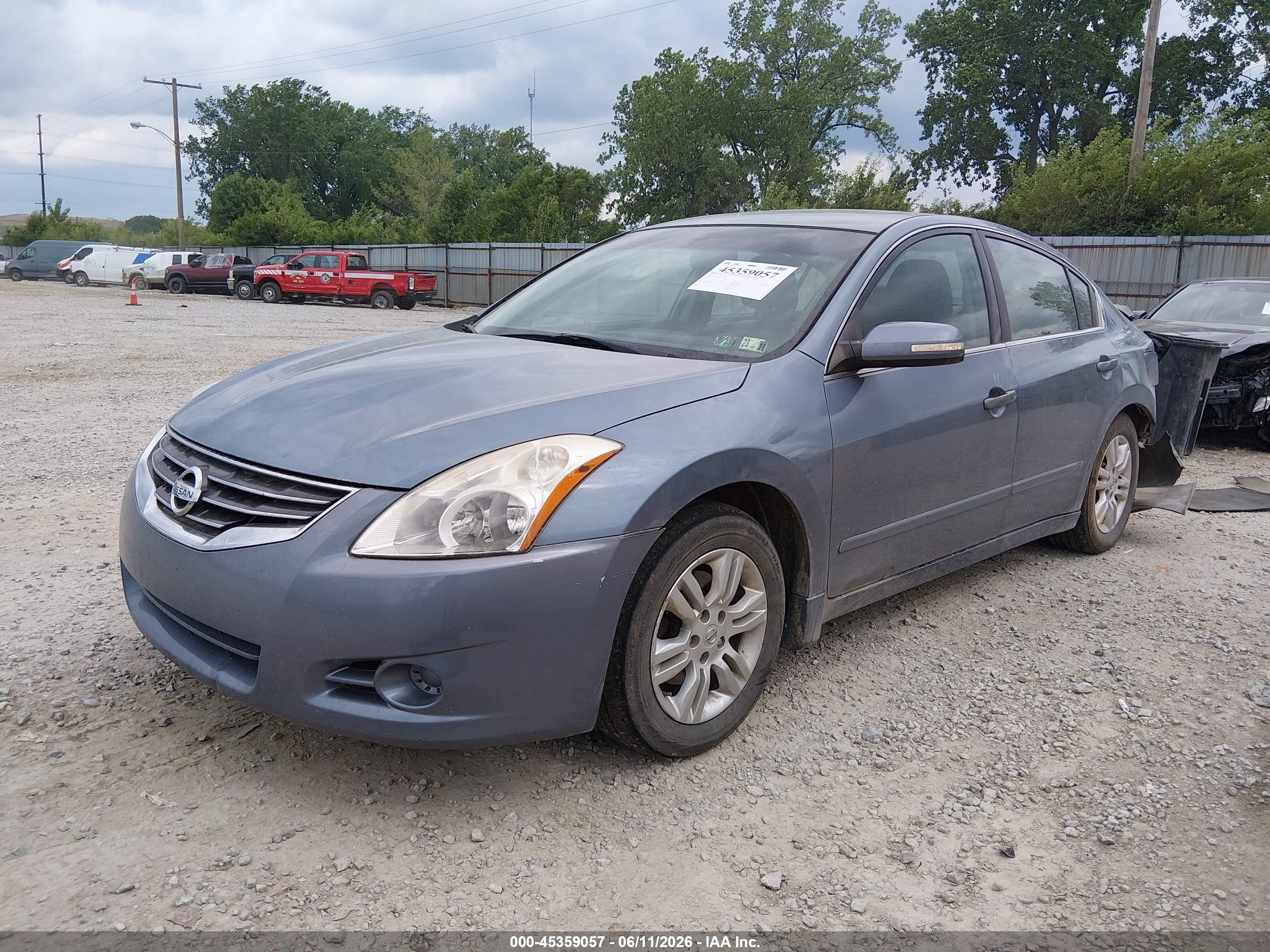 2010 Nissan Altima 2.5 S Gray vin: 1N4AL2AP8AN548115