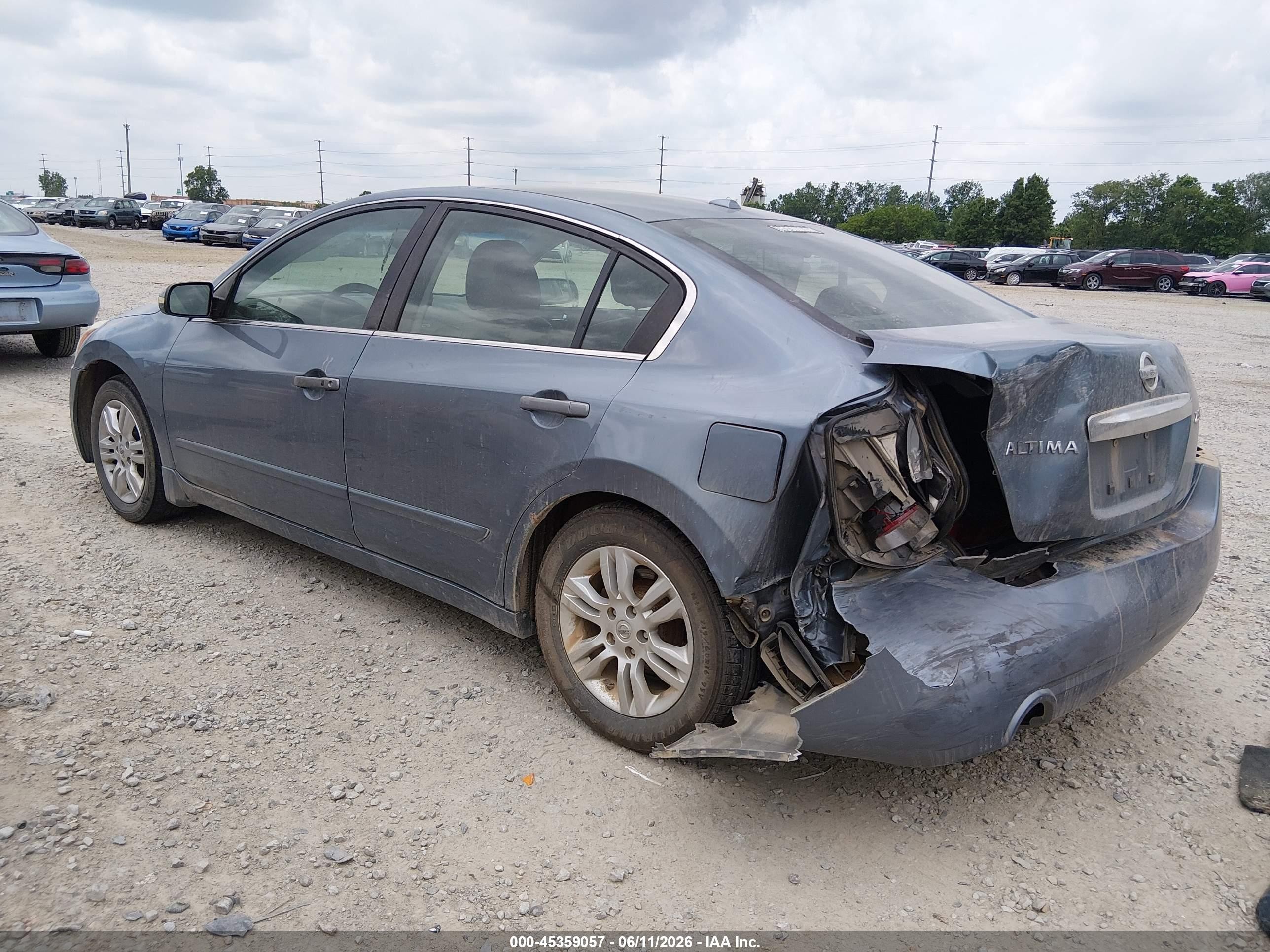 2010 Nissan Altima 2.5 S Gray vin: 1N4AL2AP8AN548115