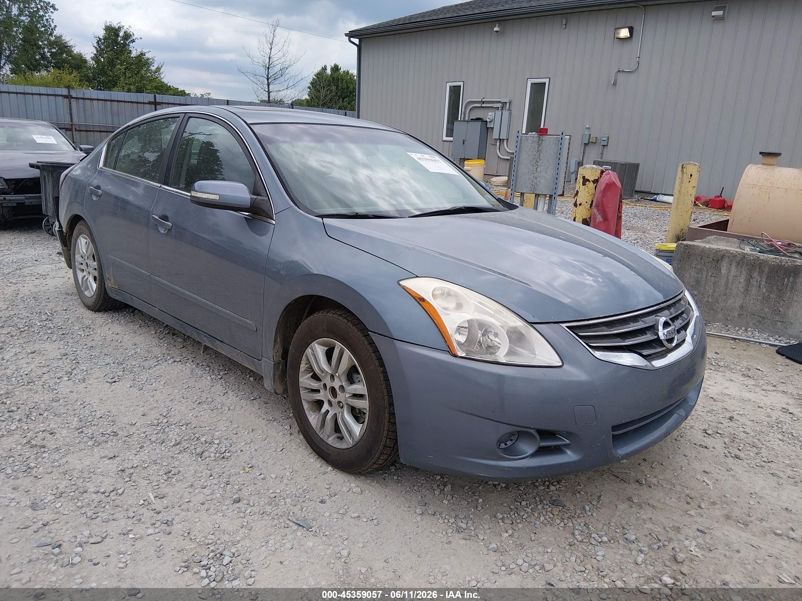 2010 Nissan Altima 2.5 S Gray vin: 1N4AL2AP8AN548115