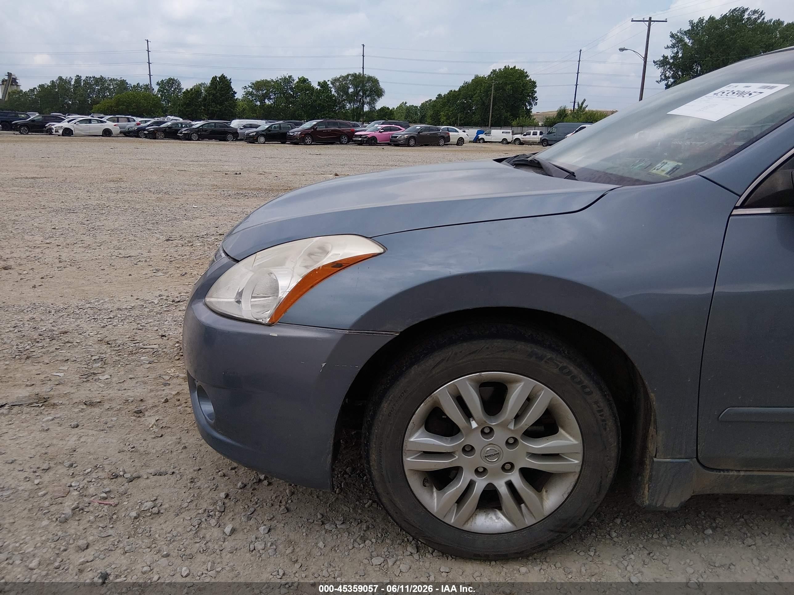 2010 Nissan Altima 2.5 S Gray vin: 1N4AL2AP8AN548115