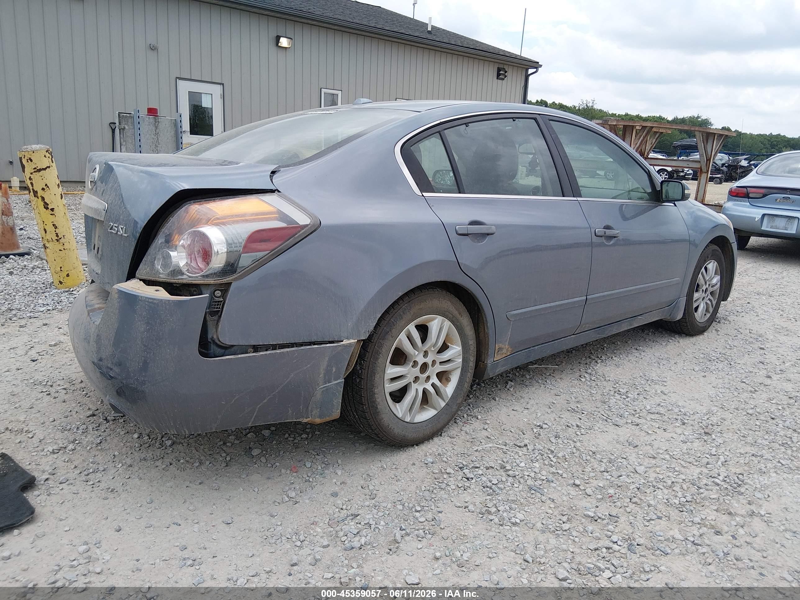 2010 Nissan Altima 2.5 S Gray vin: 1N4AL2AP8AN548115